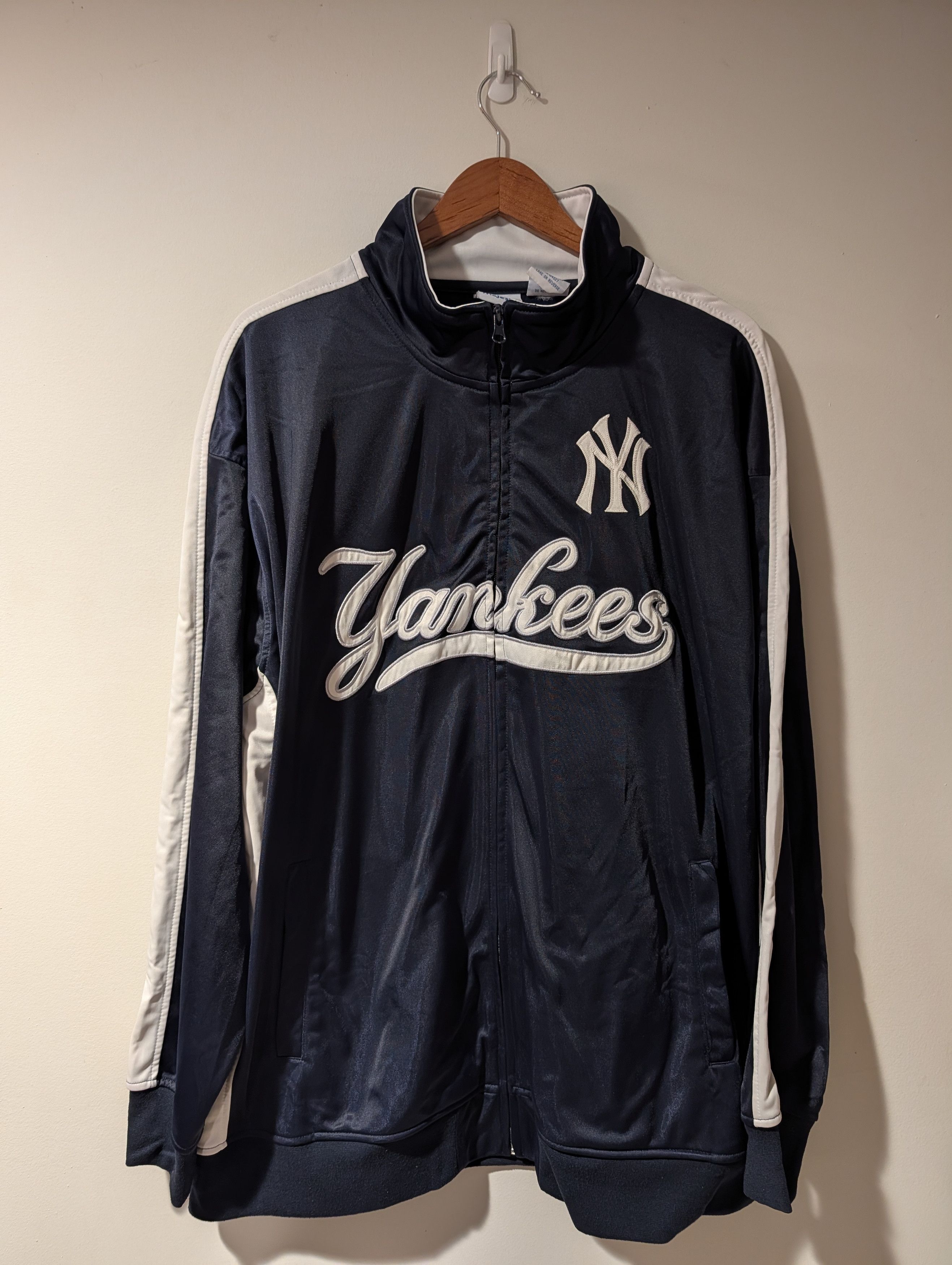 MLB Vintage Majestic New York Yankees Track Jacket Full Zip Size US XXL / EU 58 / 5 - 1 Thumbnail