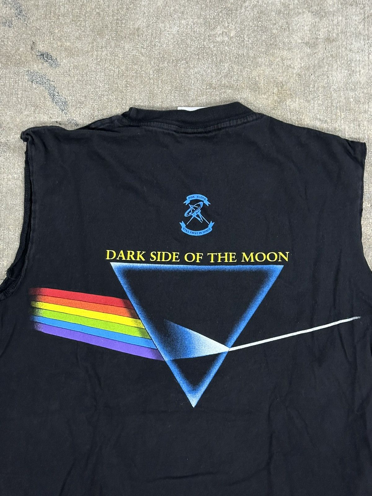 Band Tees × Vintage Crazy Y2K Pink Floyd Dark Side Of The Moon Band Tank Top Size S / US 4 / IT 40 - 7 Thumbnail
