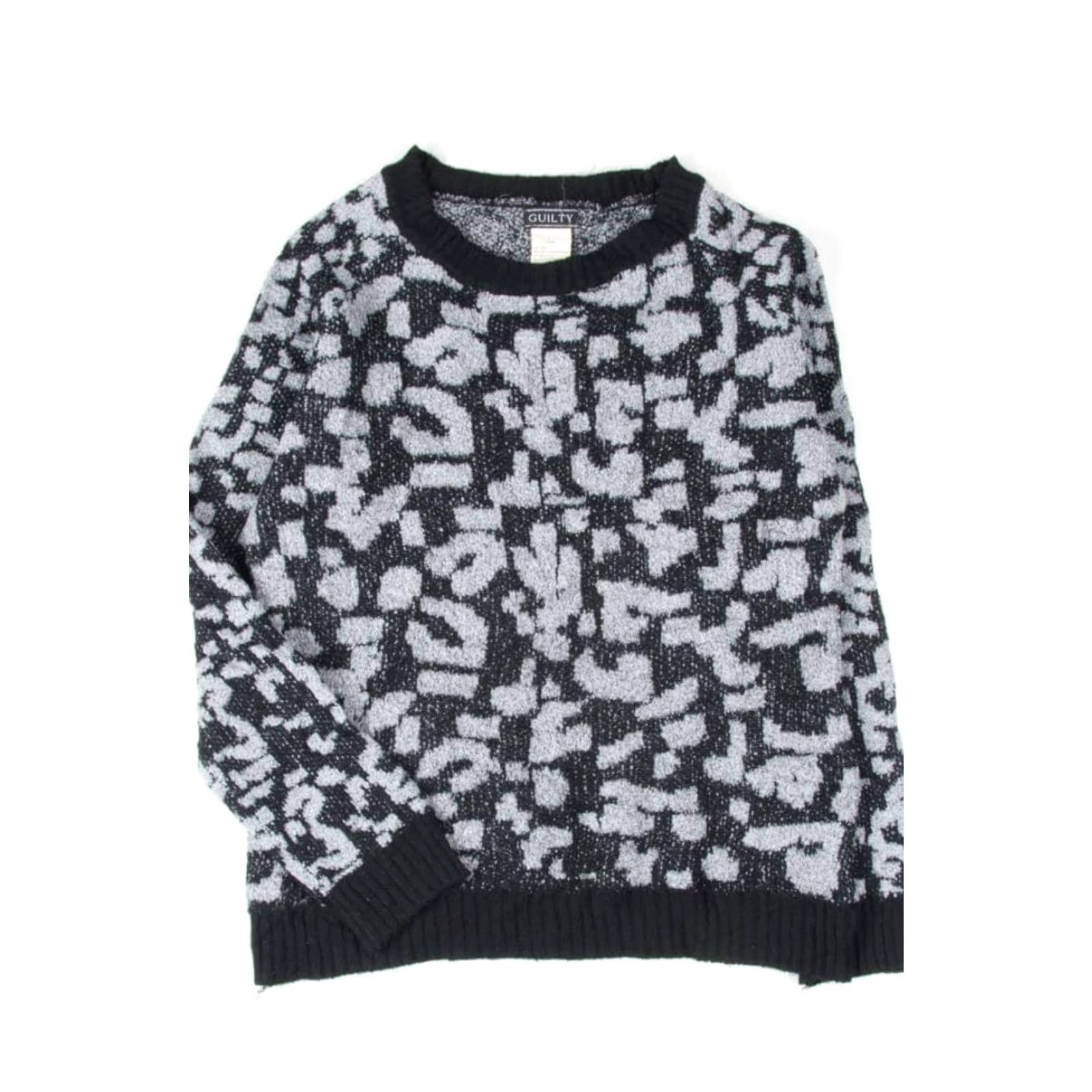 Vintage VINTAGE 80s Guilty Sweater X-Large Polyester/Acrylic Mens? Girls? Size XL / US 12-14 / IT 48-50 - 2 Thumbnail