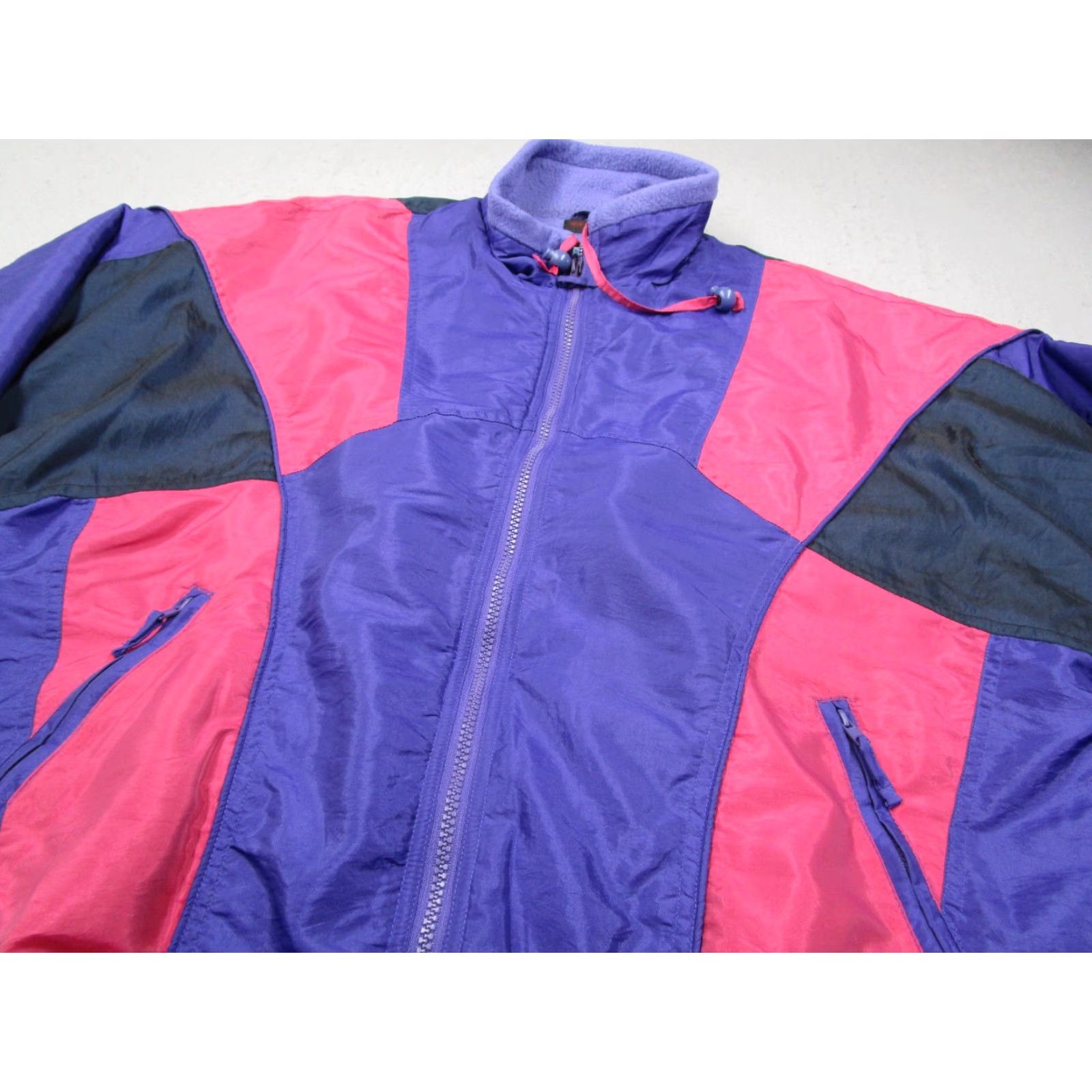 Vintage VINTAGE Blazer Firenze Jacket Mens Large Blue Full Zip Ski 90s Retro Gorpcore Size 42R - 2 Thumbnail