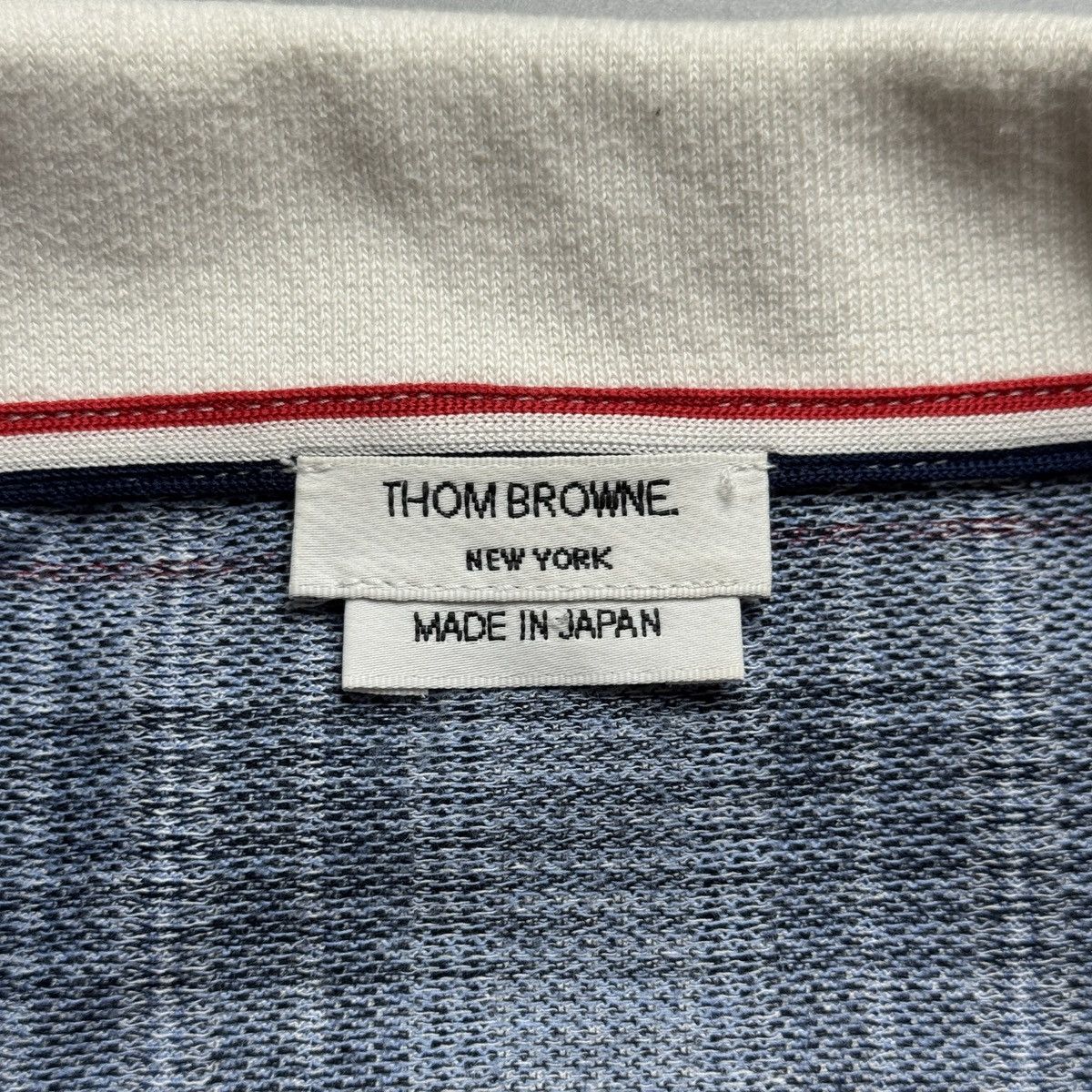 Thom Browne Thom Browne - SS/16 Cage Checkered Knitt Polo Shirt Size US XS / EU 42 / 0 - 9 Thumbnail