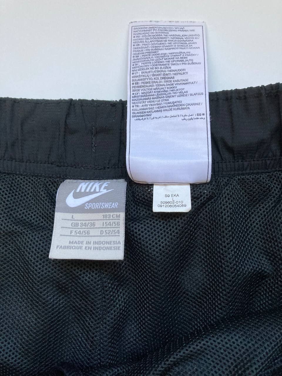 Nike × Vintage Vintage Nike Track Pants Nylon Drill Y2K Style Size US 36 / EU 52 - 3 Thumbnail
