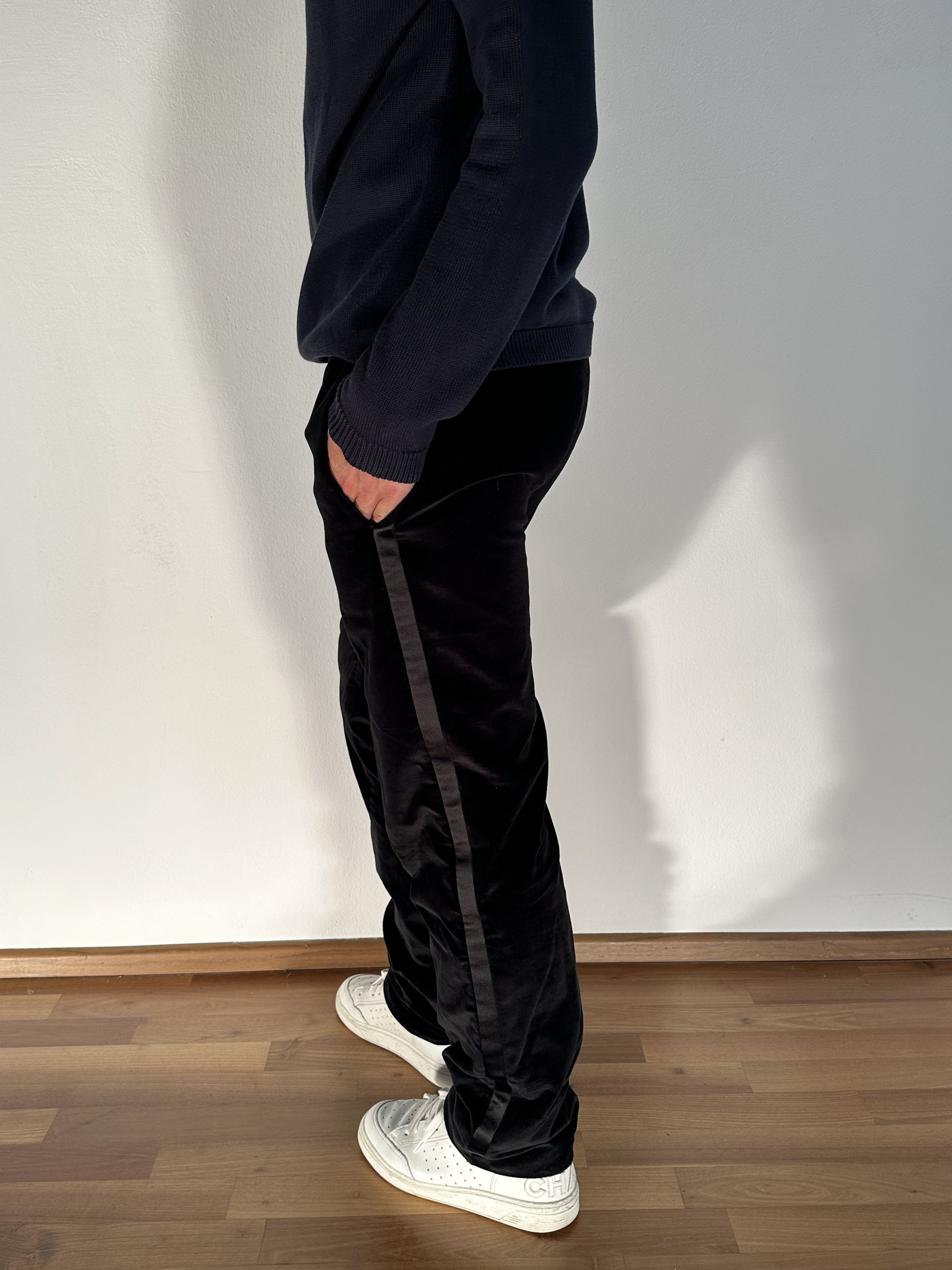 Loewe Velvet Tuxedo Trousers Size US 30 / EU 46 - 3 Thumbnail