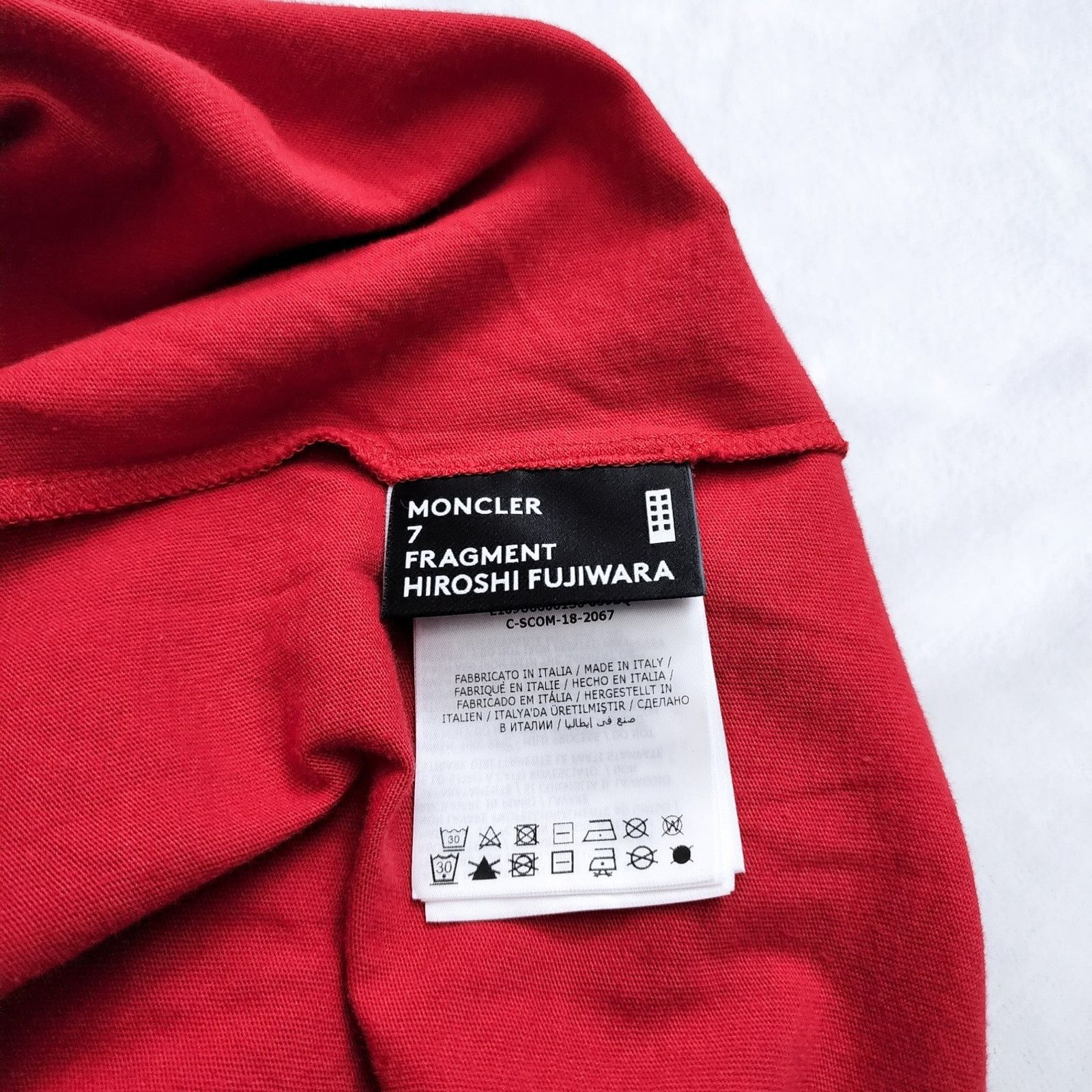 Moncler Genius 7 Moncler x Fragment World Tour 2019 T-shirt