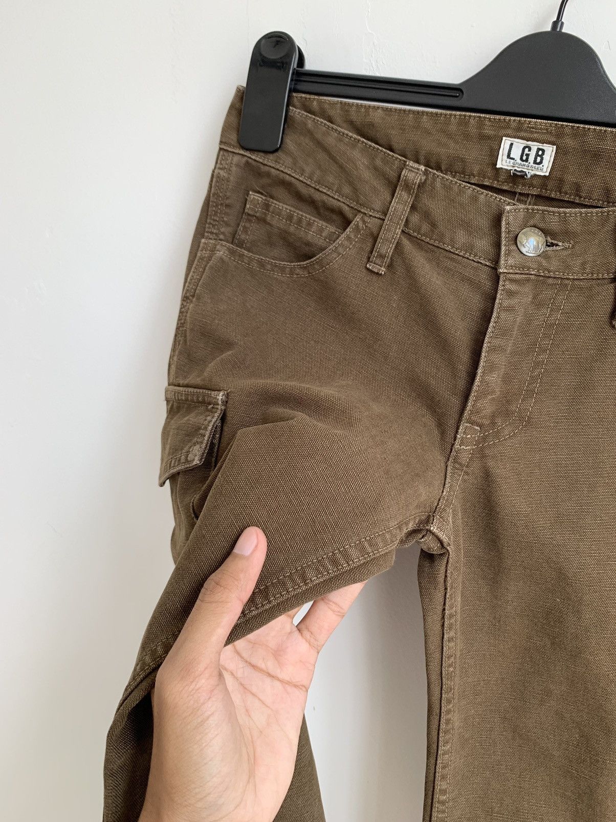 If Six Was Nine 2000s L.G.B Canvas Leg Zipper Cargo Pant Size US 26 / EU 42 - 10 Thumbnail