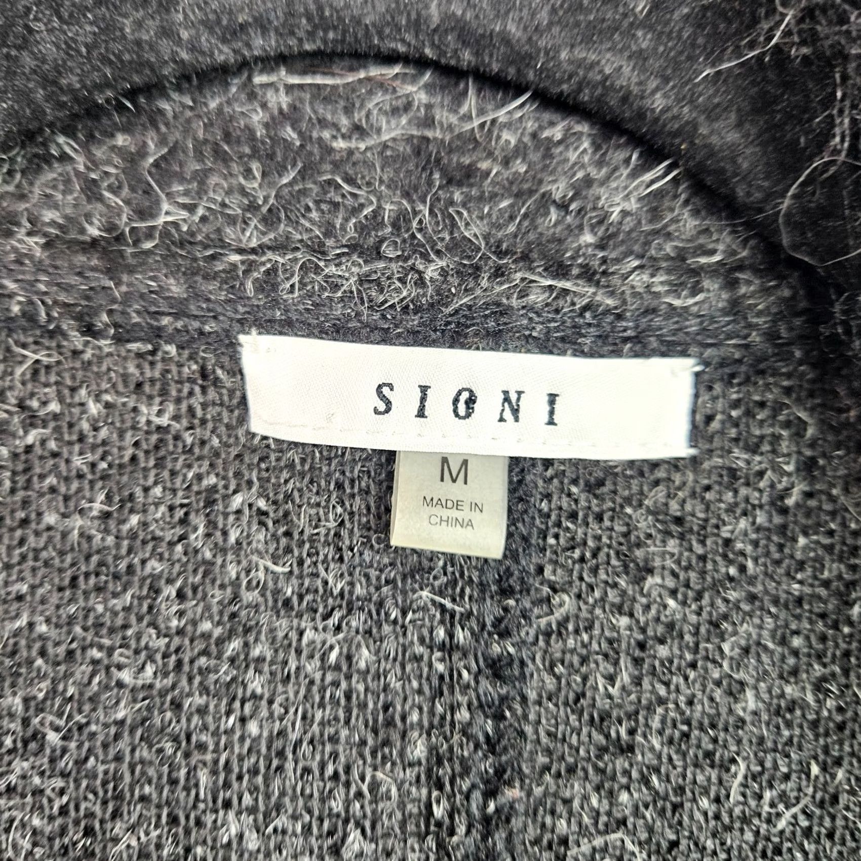 Vintage SIONI Women's Cardigan Sweater Shirt? (Not Available) Size M / US 6-8 / IT 42-44 - 3 Thumbnail