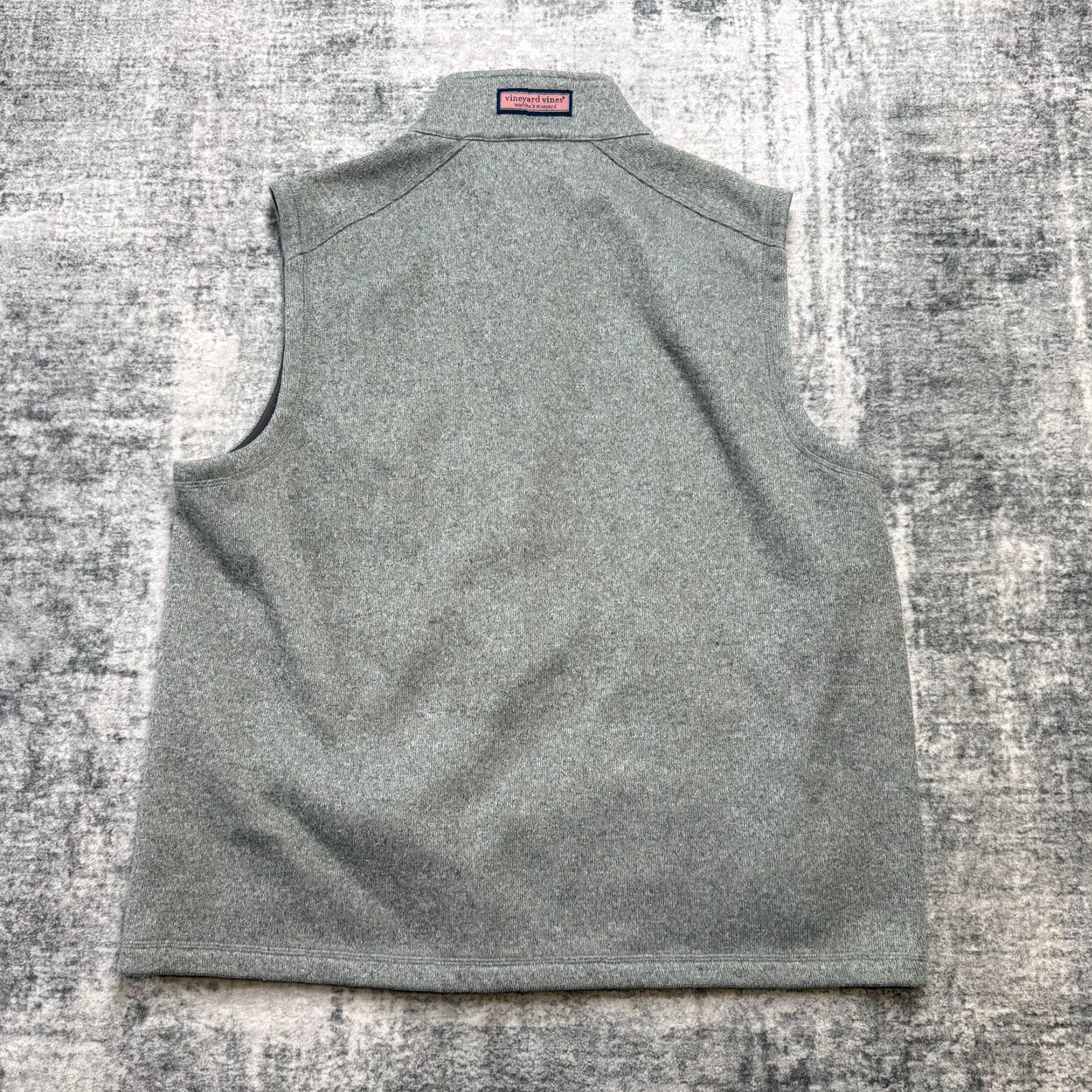 Vineyard Vines Vineyard Vines Vest Mens Large Gray Mountain Sweater Fleece Zip Up Preppy Travel Venturing Size US L / EU 52-54 / 3 - 4 Thumbnail