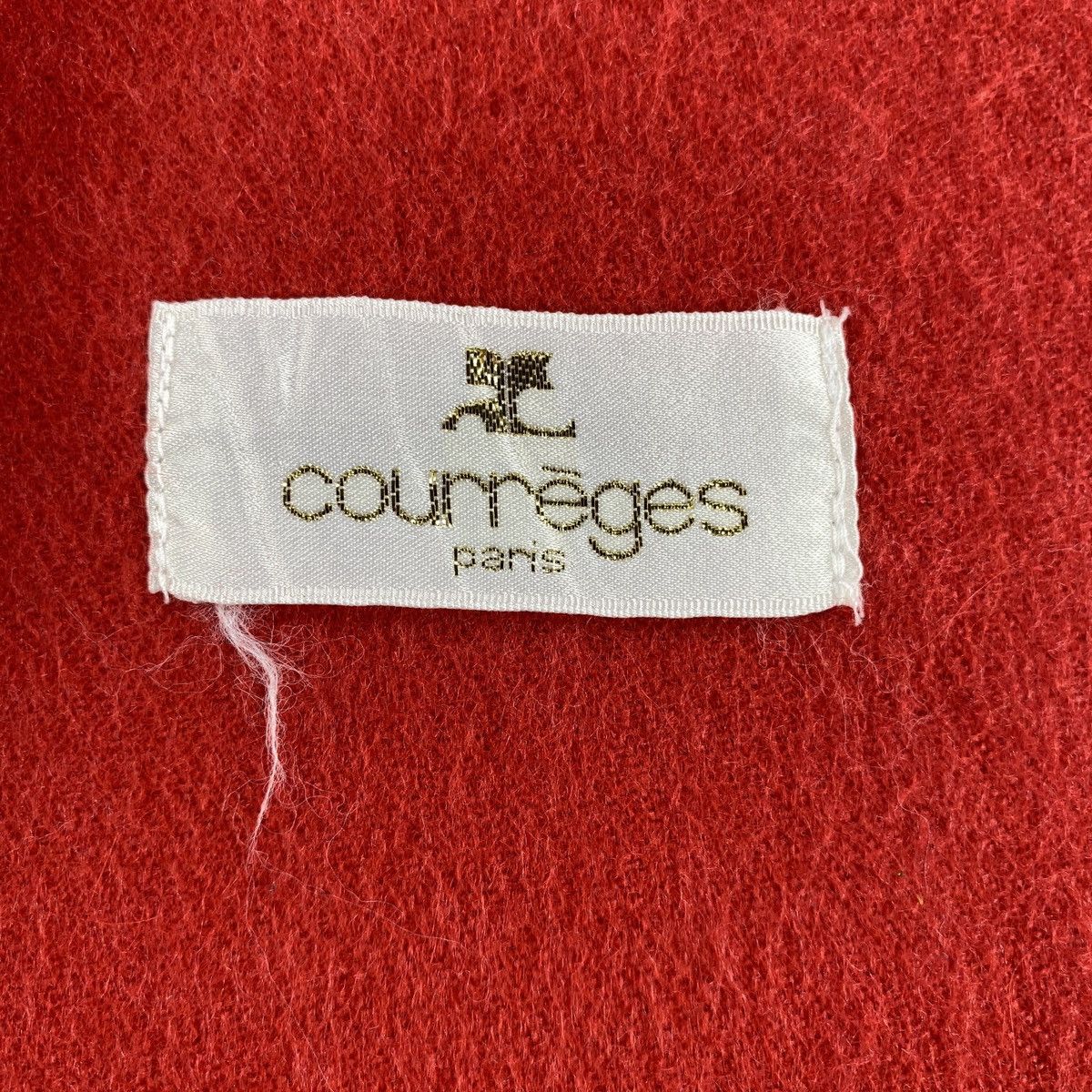 Courreges × Vintage Courreges Scarf # Stole # Muffler # Neckwear # D665 Size ONE SIZE - 2 Thumbnail