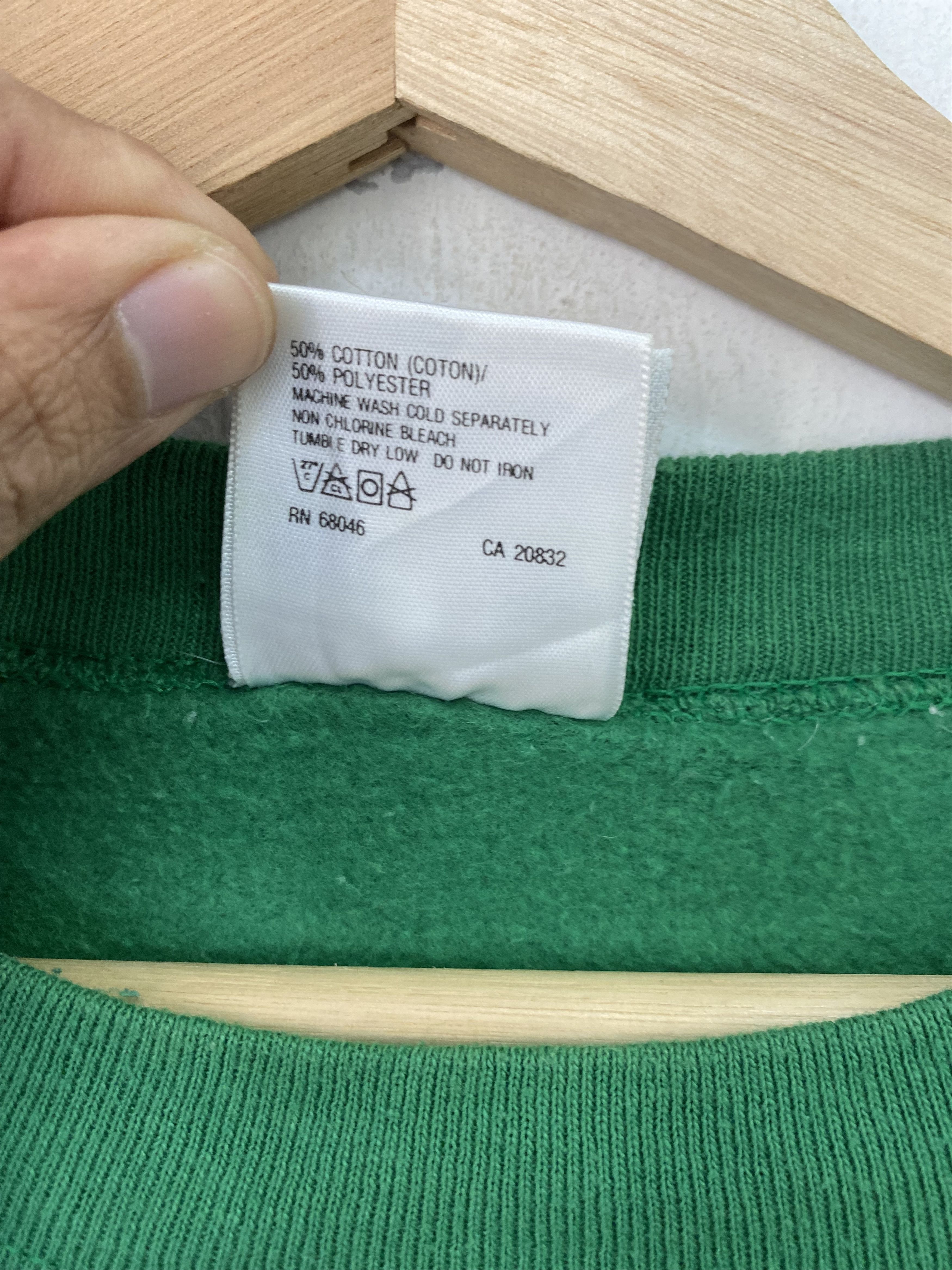 Vintage Vintage Sweatshirt Tis The Season Medium Size Green Size US M / EU 48-50 / 2 - 9 Thumbnail