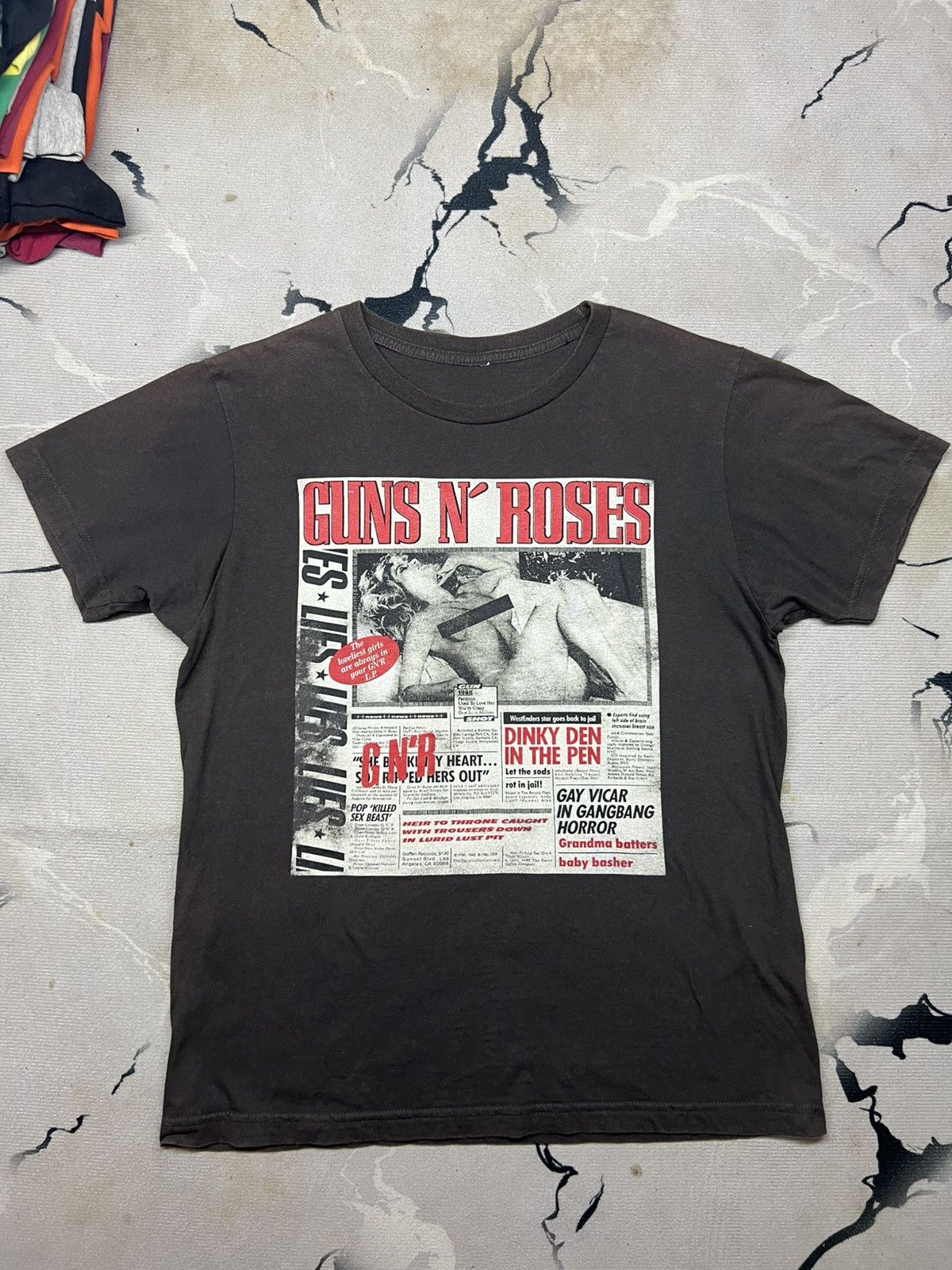 Band Tees × Guns N' Roses × Vintage Gun N Roses Band Tees Size US S / EU 44-46 / 1 - 1 Thumbnail