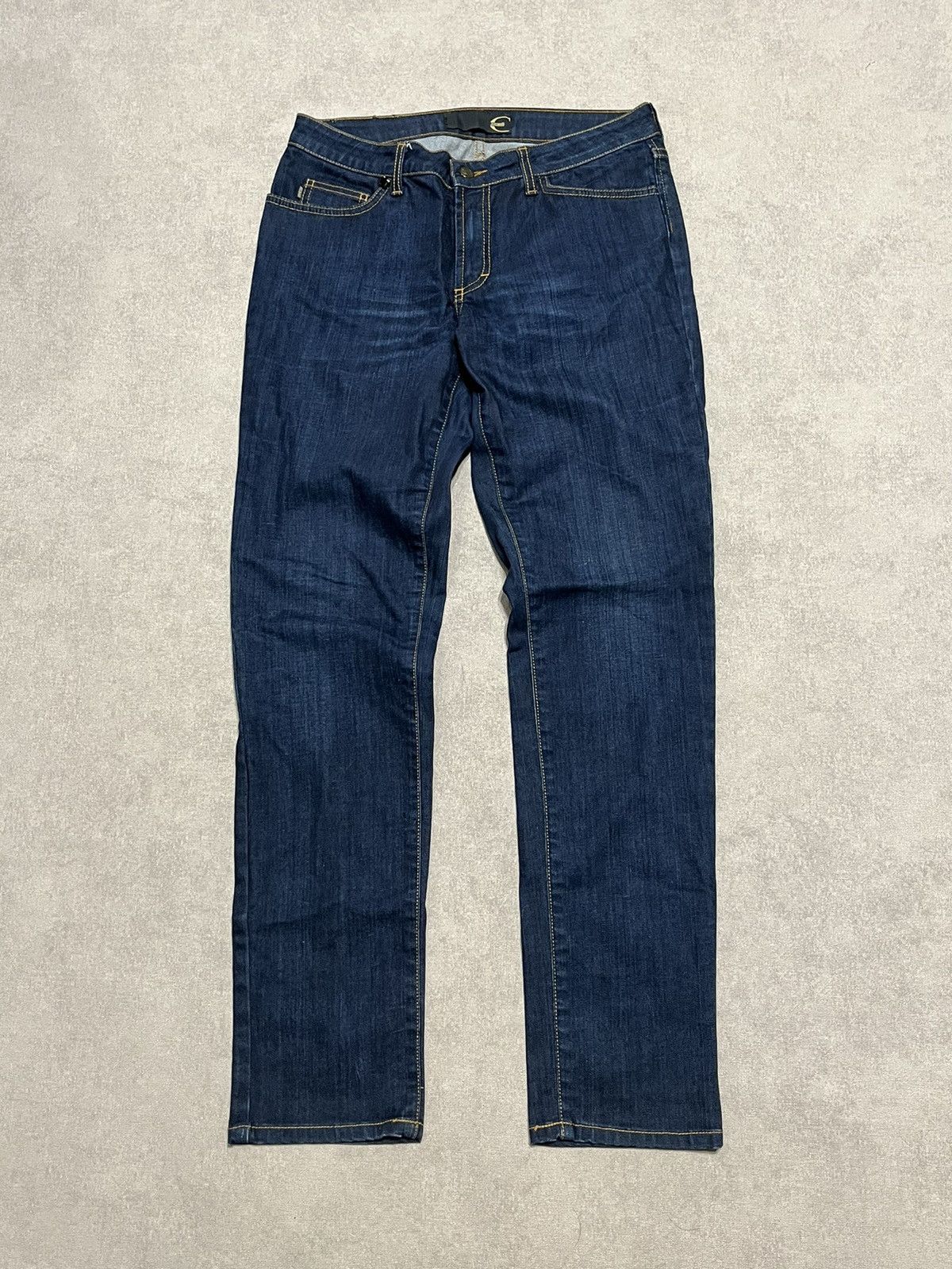 Roberto Cavalli Roberto Cavalli Just Class Womens Jeans Blue Vintage Denim Size 30" / US 8 / IT 44 - 1 Thumbnail