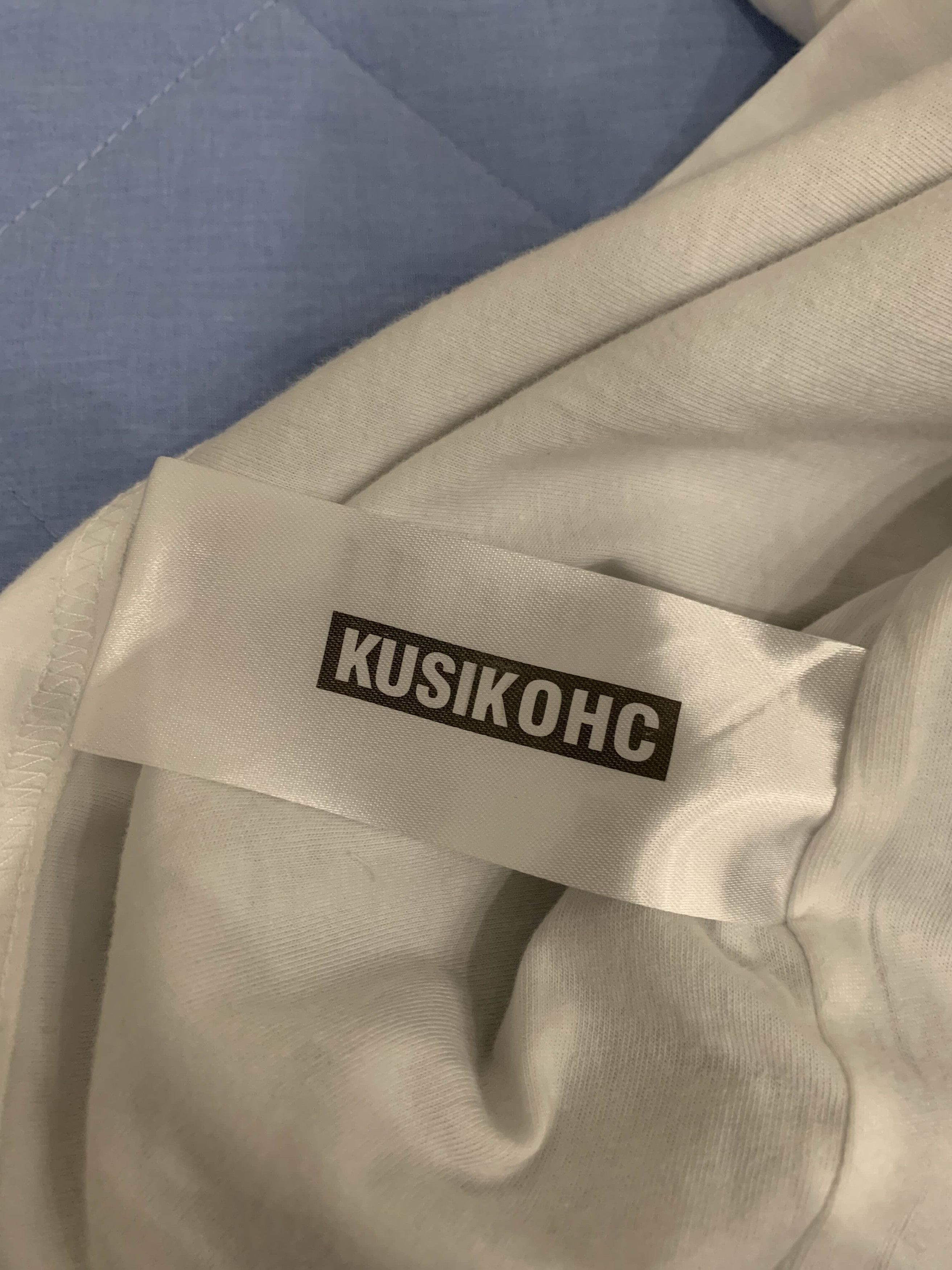 Kusikohc Kusikohc Origami pattern cotton hoodie - size XL Size US XL / EU 56 / 4 - 4 Thumbnail