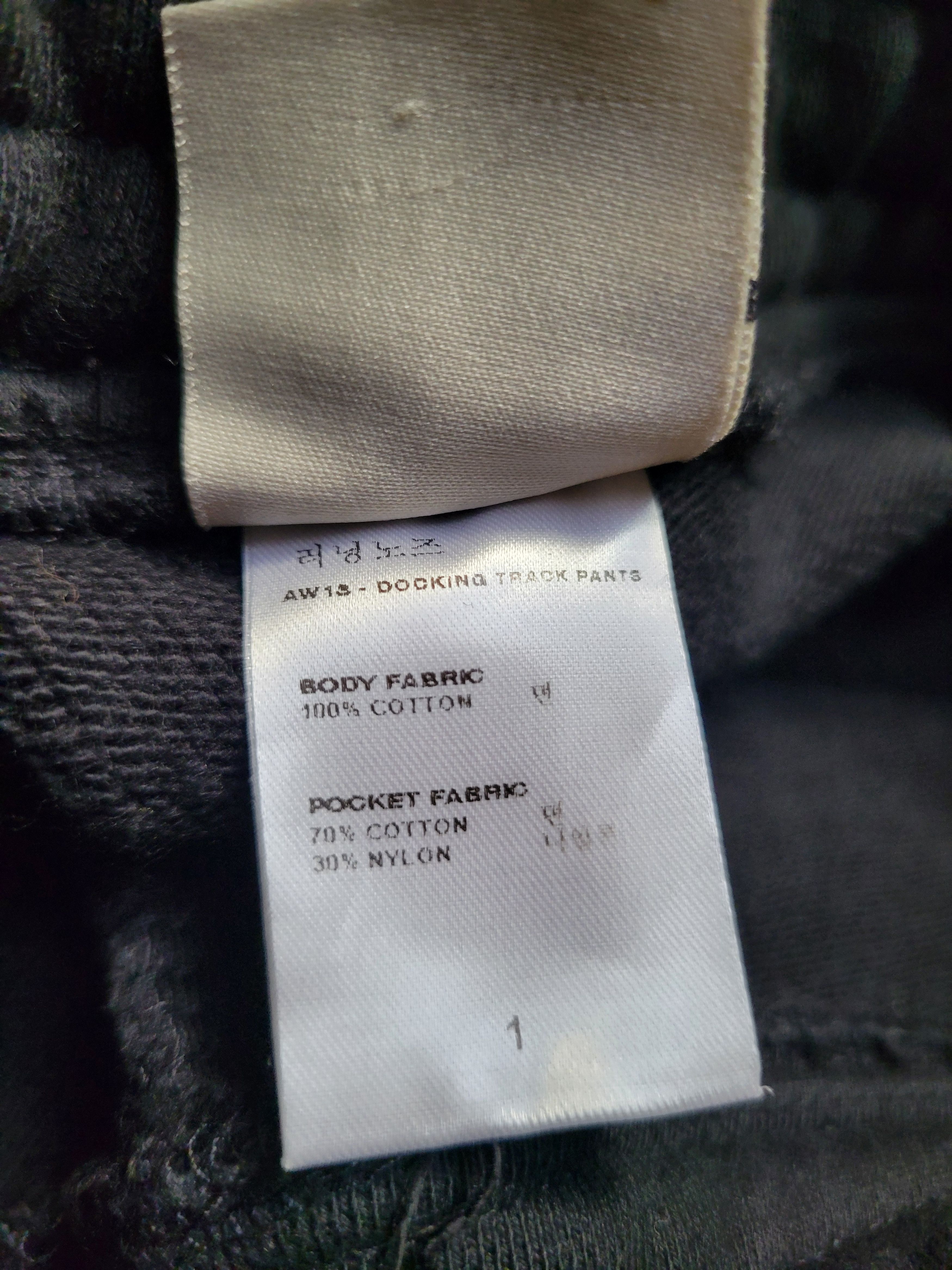 Japanese Brand × Vintage Utility Sweatpants Black Korean Brand GRUNGE NUMBER NINE Size US 30 / EU 46 - 11 Thumbnail