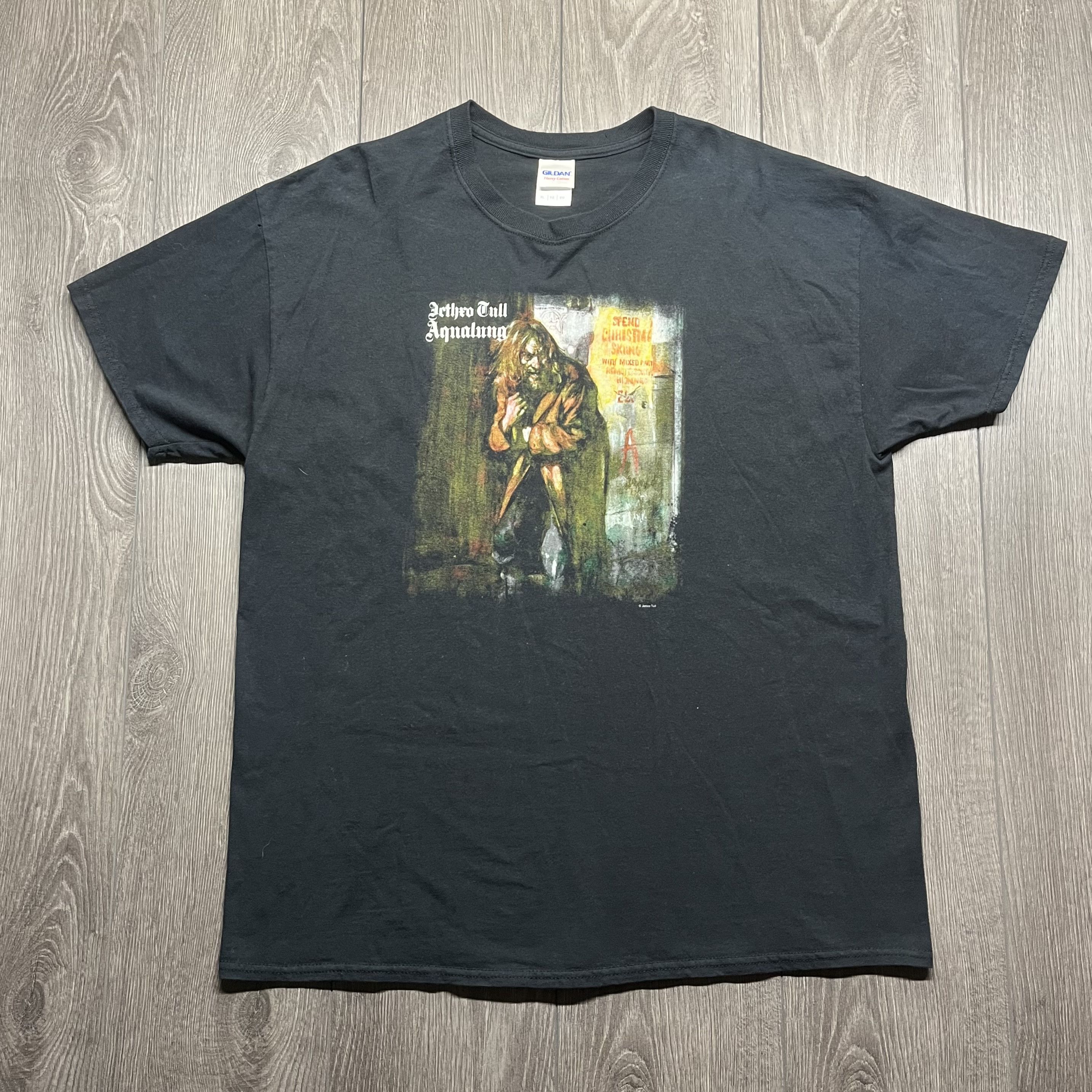 Band Tees × Vintage Vintage Jethro Tull Aqua Lung Y2k Band T Shirt Metal Size US XL / EU 56 / 4 - 1 Thumbnail
