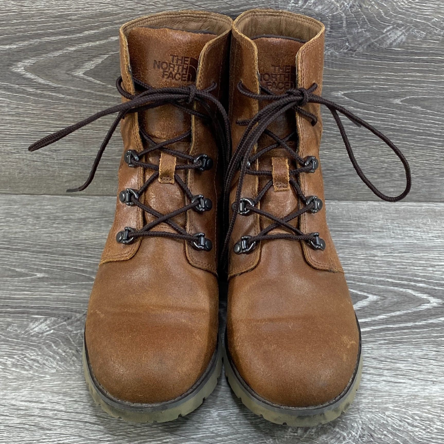 The North Face The North Face Ballard Lace II Boots Women’s 7 Brown Nubuck Leather Mid-Calf High Top Boots Size S / US 4 / IT 40 - 3 Thumbnail