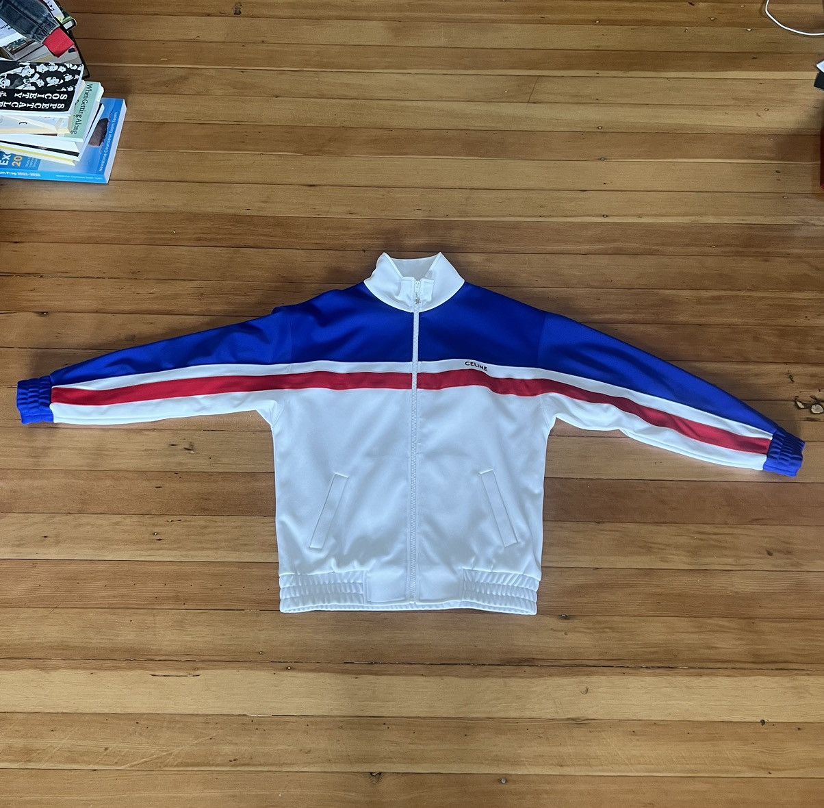 Celine × Hedi Slimane Celine 2023 track jacket Size US S / EU 44-46 / 1 - 1 Thumbnail