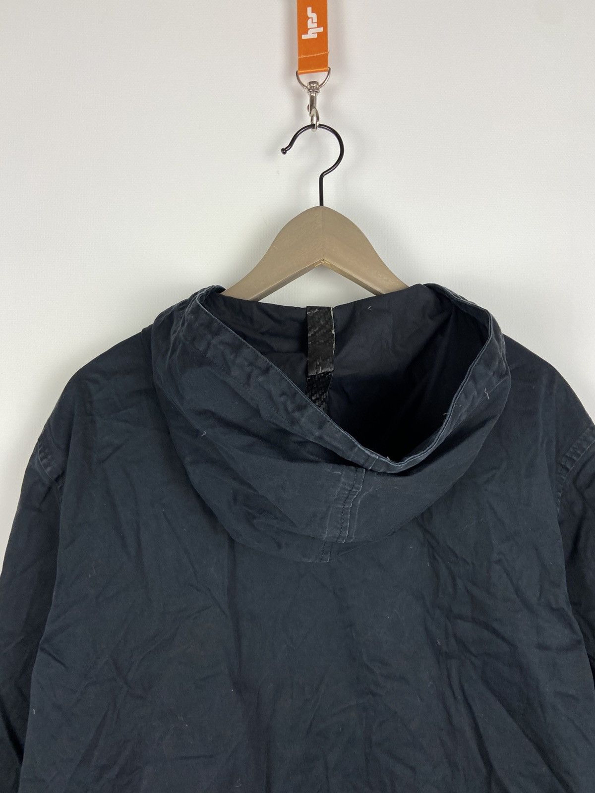A.P.C. × Designer A.P.C. Navy Dark/Blue Faded Hooded Cliff Parka Mens Jacket Size US XXL / EU 58 / 5 - 24 Thumbnail