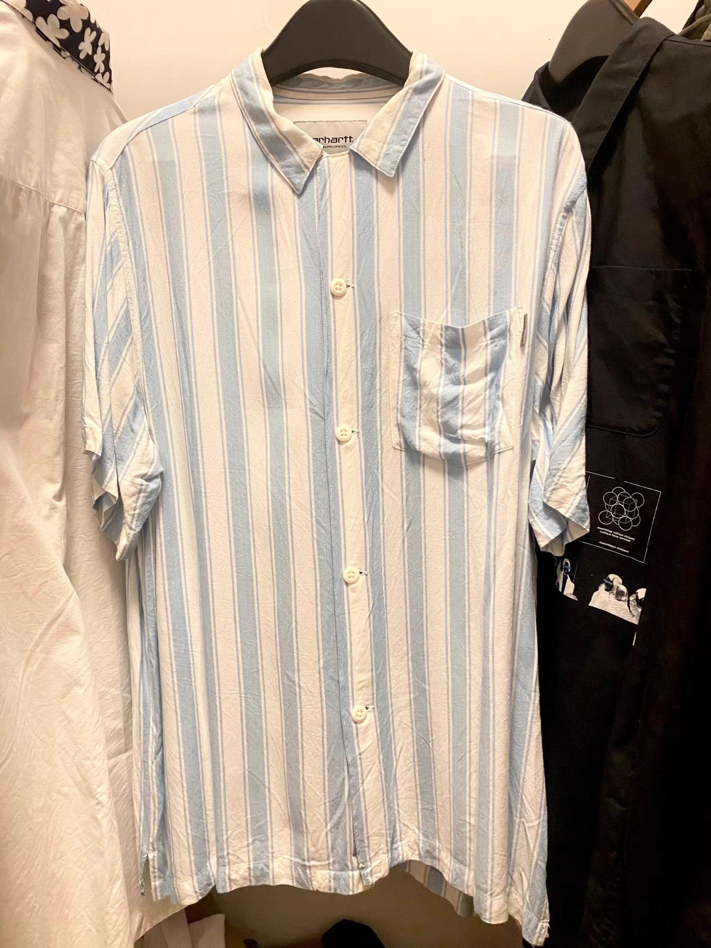 Carhartt Carhartt WIP Striped Short Sleeve Shirt K3 Size US M / EU 48-50 / 2 - 1 Thumbnail