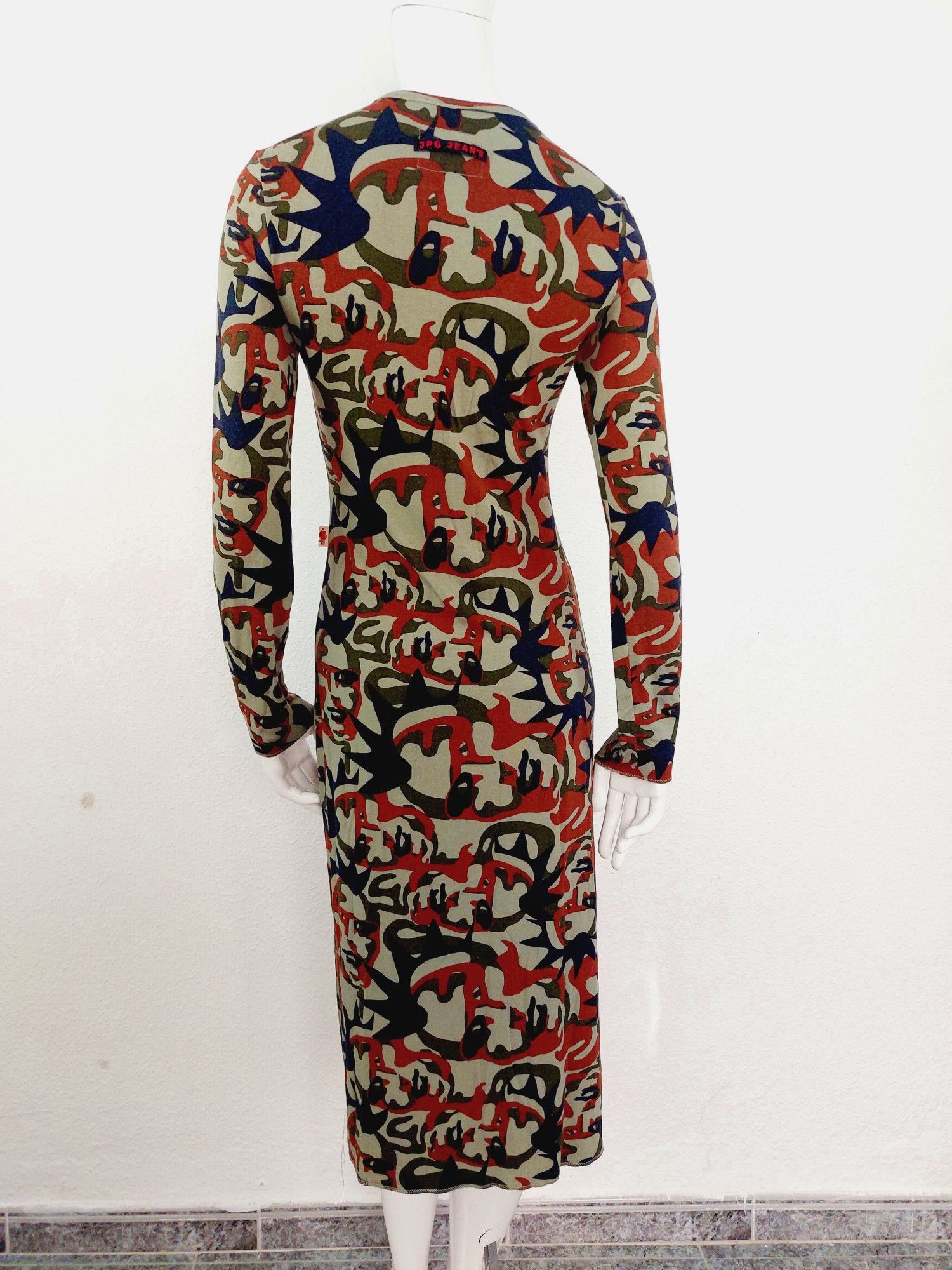 Jean Paul Gaultier Jean Paul Gaultier Pink Face Anarchy Fight Racism Dress Size M / US 6-8 / IT 42-44 - 9 Thumbnail