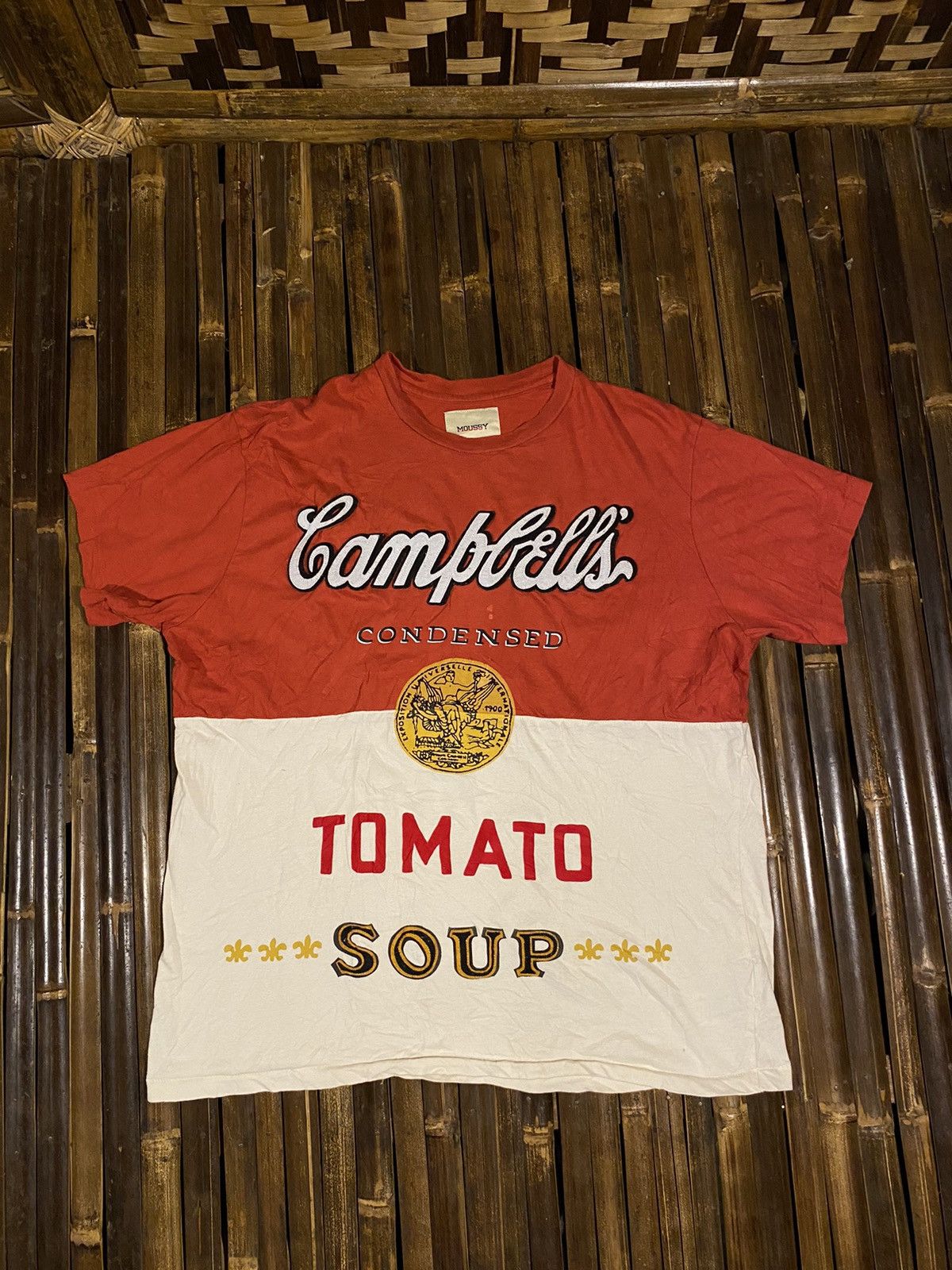 MOUSSY VINTAGE MOUSSY CAMPBELLS TSHIRT Size US XL / EU 56 / 4 - 1 Thumbnail
