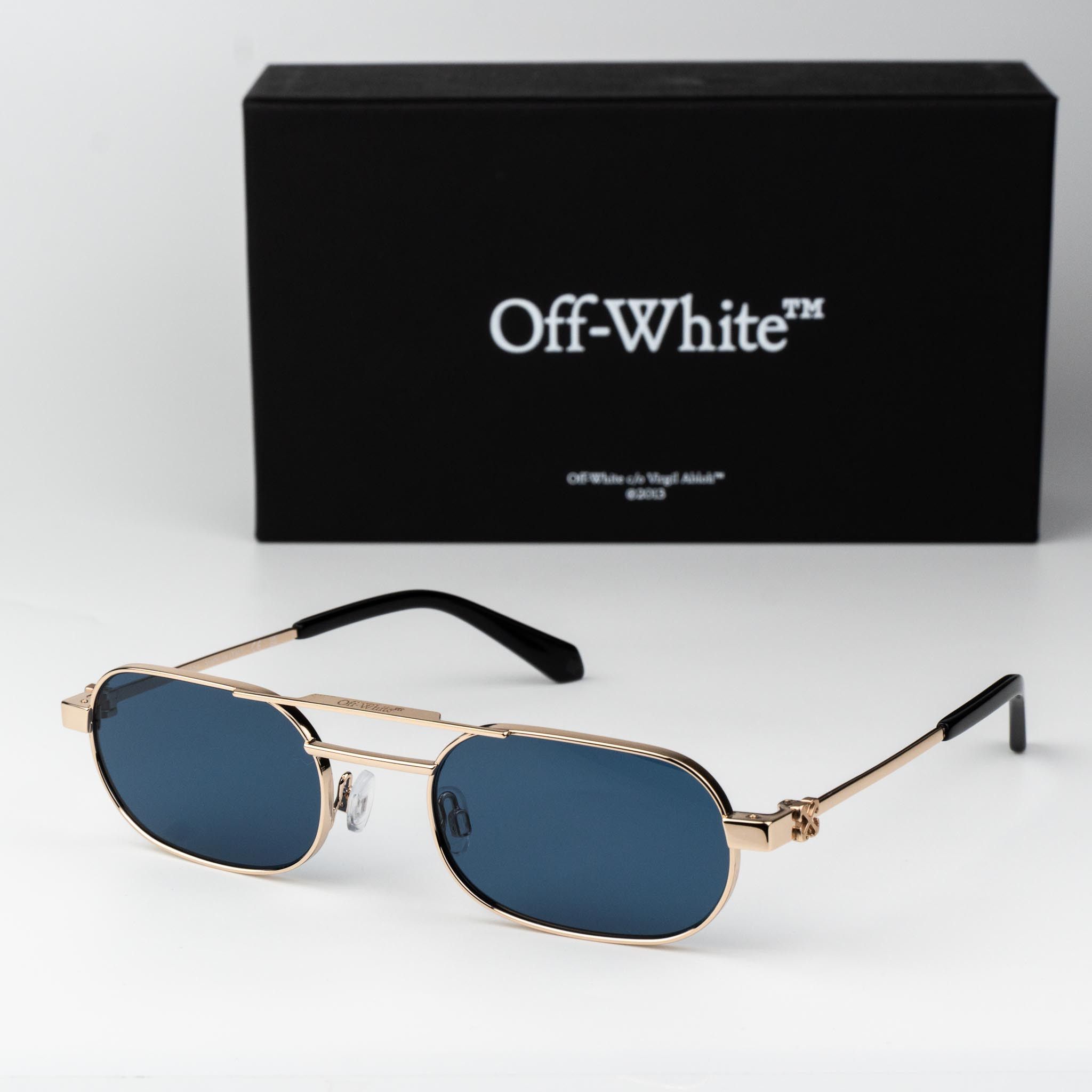Off-White Off-White VAIDEN Men Sunglasses OERI123 7645 NEW AUTHENTIC Size ONE SIZE - 1 Thumbnail