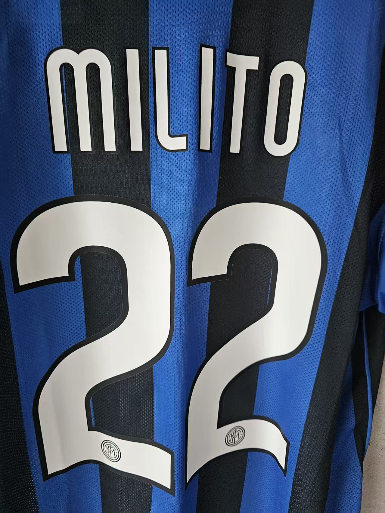 Nike Diego Milito Jersey 2010 Inter Milan Size US XL / EU 56 / 4 - 6 Thumbnail