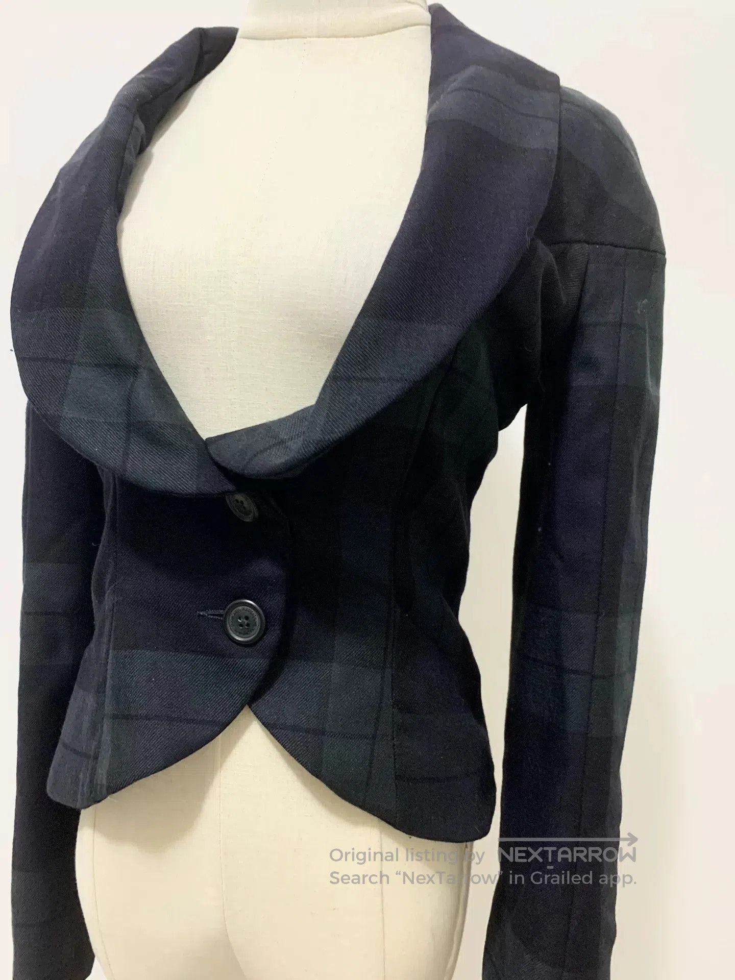 Vivienne Westwood vivienne westwood green check blazer jacket. Size L / US 10 / IT 46 - 5 Thumbnail