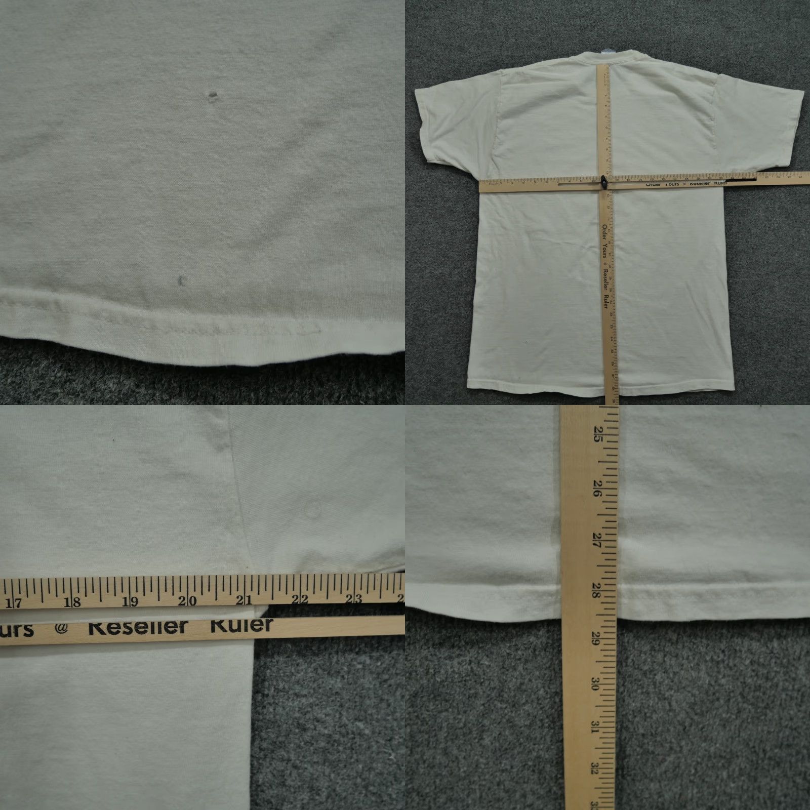 Vintage VINTAGE Jekyl And Hyde T-Shirt Mens XL White Cotton Graphic Print 90s Y2K Shirt Mens Size US XL / EU 56 / 4 - 8 Thumbnail