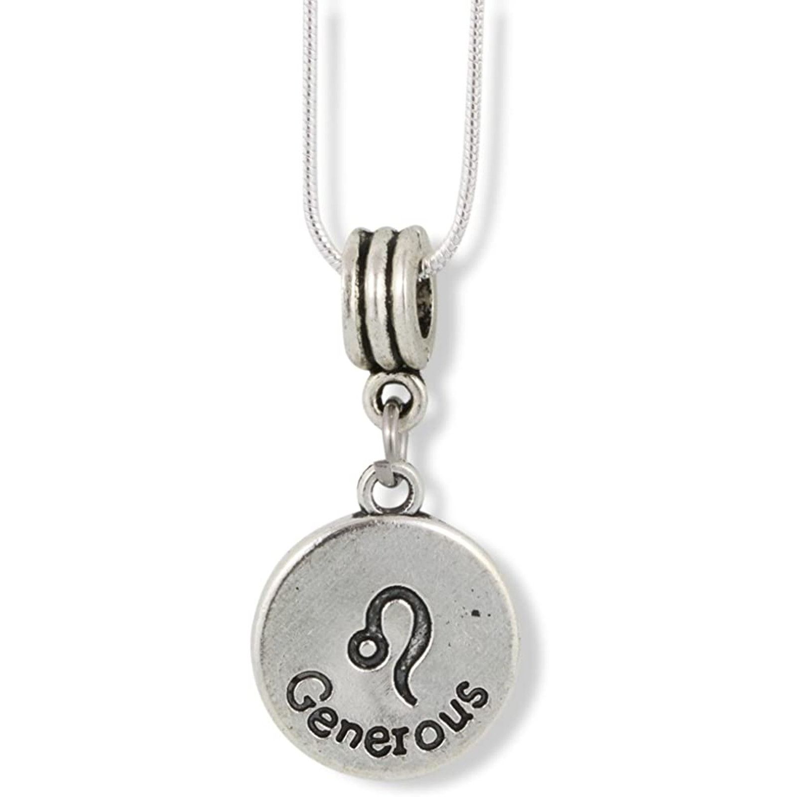 & Other Stories Leo Zodiac Astrology Horoscope Charm Snake Chain Necklace Size ONE SIZE - 2 Thumbnail