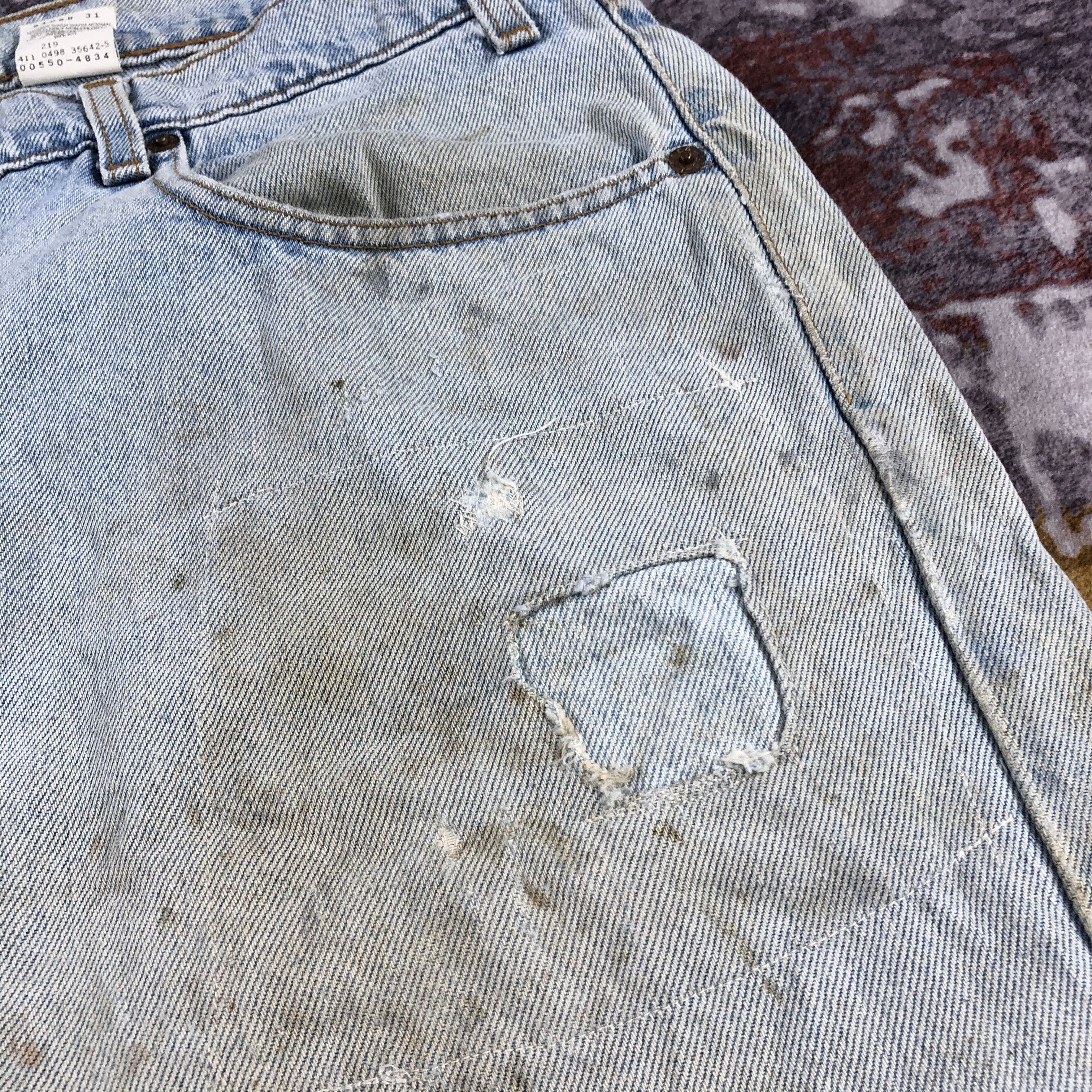 Levi's × Vintage Vintage 90s Blue Wash Levis 550 Jeans-JM2963 Size US 35 - 12 Thumbnail