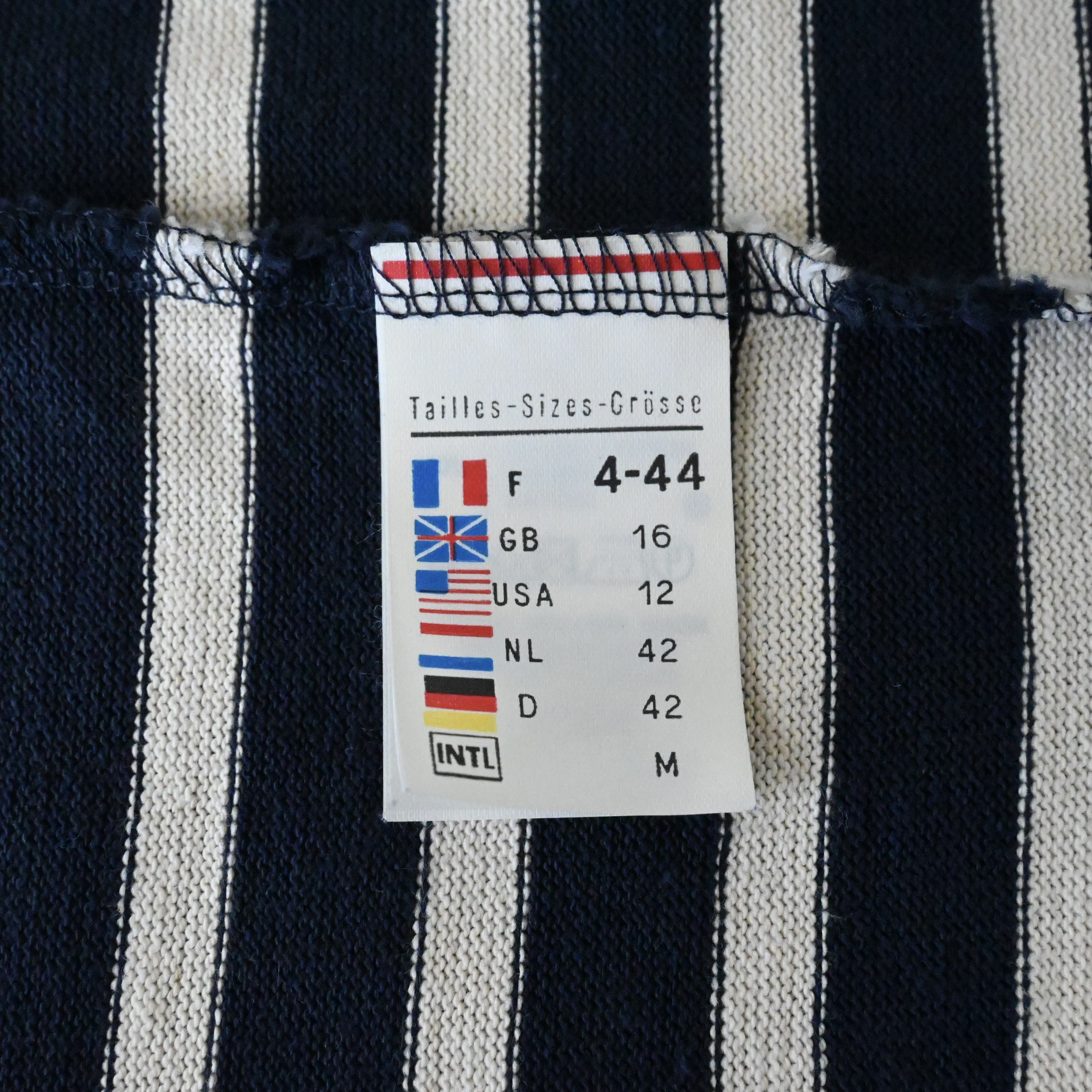 Saint James SAINT JAMES navy x white striped hooded breton shirt Size US M / EU 48-50 / 2 - 8 Thumbnail
