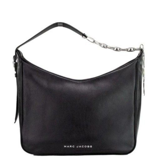Marc Jacobs MARC JACOBS THE TEMPO LEATHER HOBO SHOULDER BAG BLACK Size ONE SIZE - 3 Thumbnail