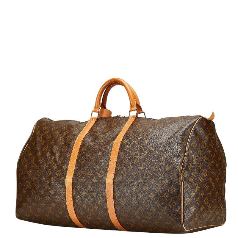 Louis Vuitton Louis Vuitton Monogram Keepall Bandouliere 60 Boston Bag Size ONE SIZE - 2 Thumbnail