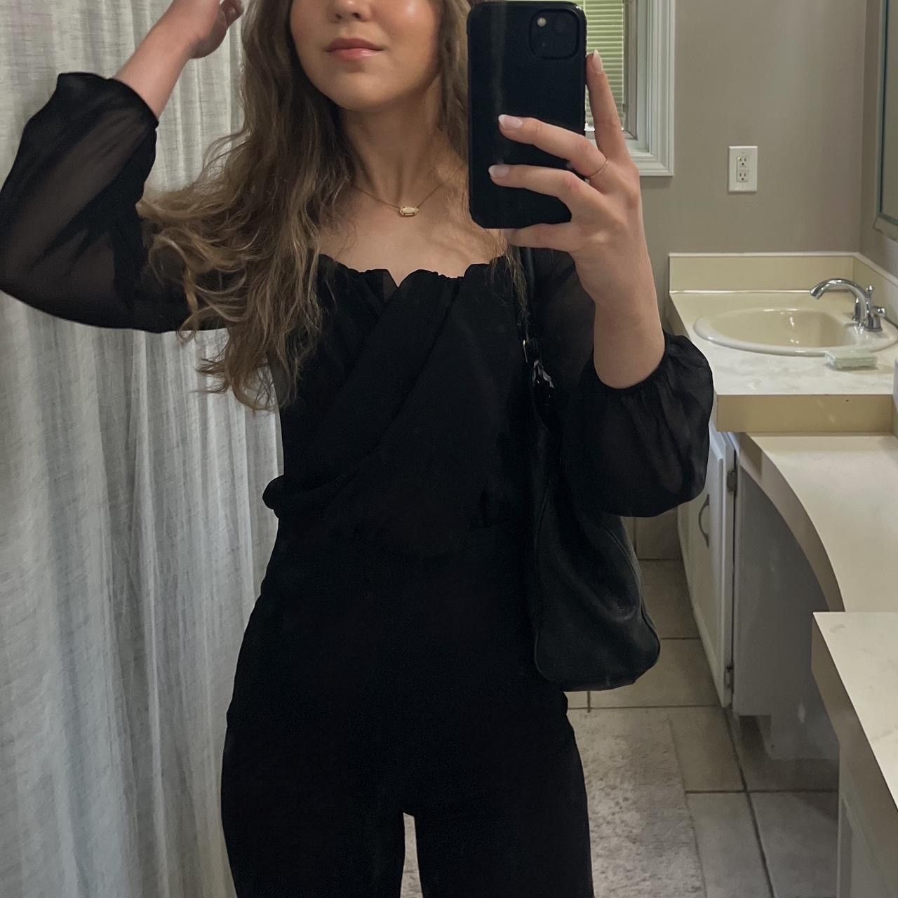 Other Windsor Mesmerizing Off-The-Shoulder Jumpsuit Size XS / US 0-2 / IT 36-38 - 1 Thumbnail