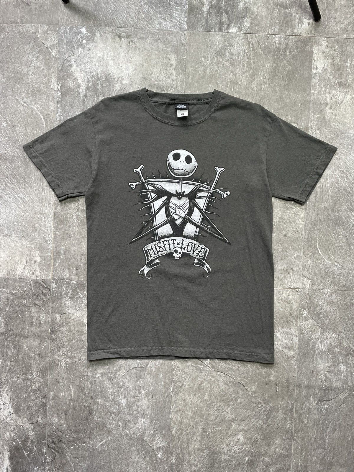 Disney Vintage Tim Burtons The Nightmare Before Christmas Skeleton Size US S / EU 44-46 / 1 - 1 Thumbnail