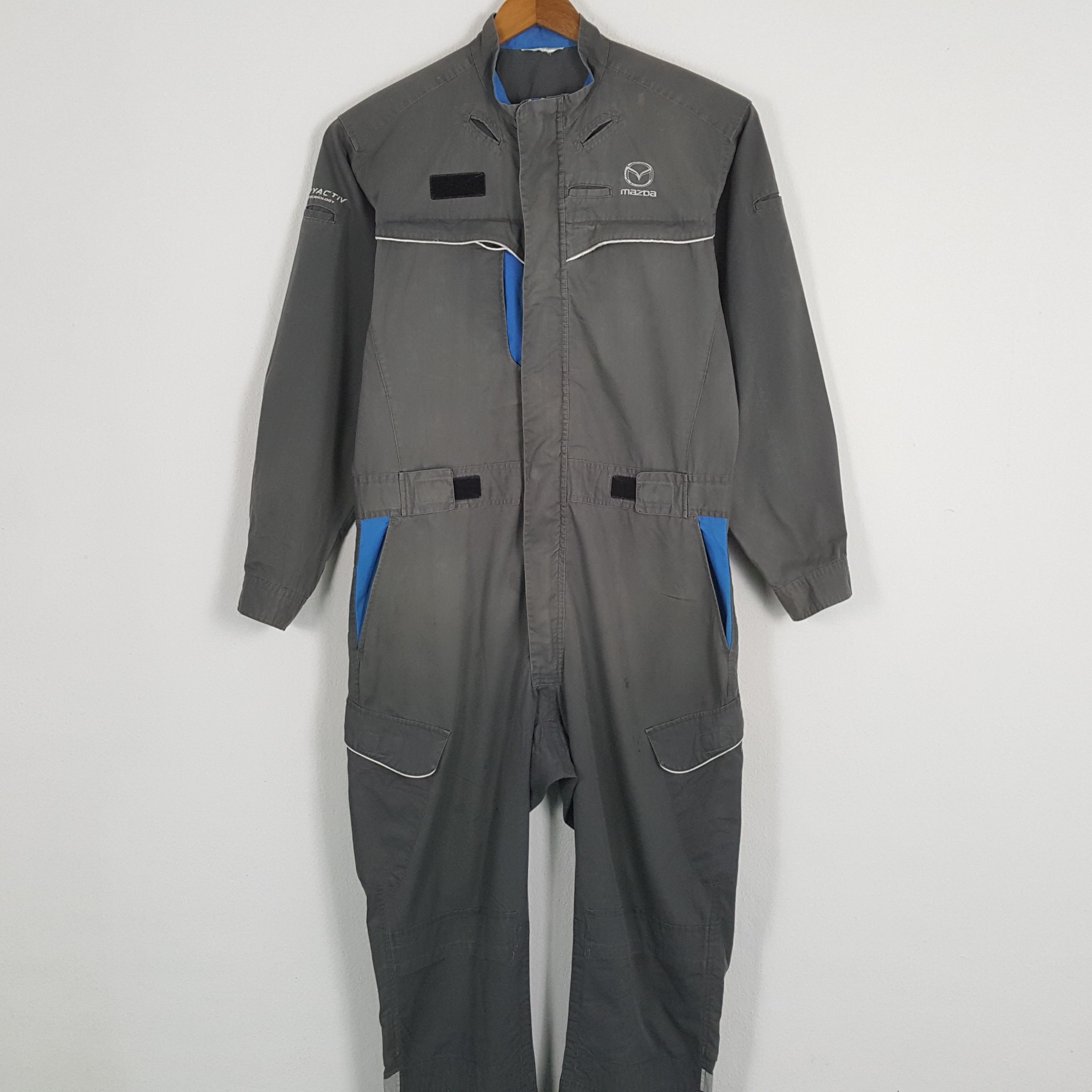 Japanese Brand × Vintage Vintage MAZDA Japanese Motorsports Racing Coverall Jacket Size US XL / EU 56 / 4 - 5 Thumbnail