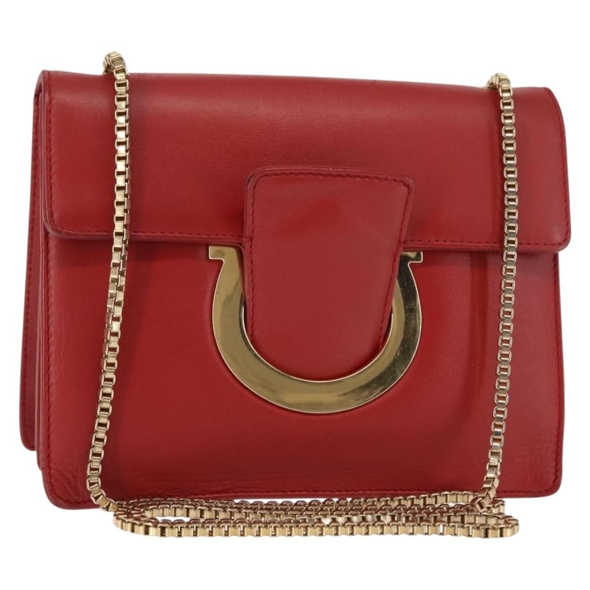 Salvatore Ferragamo Salvatore Ferragamo Thalia Shoulder Bag Leather Size ONE SIZE - 1 Thumbnail