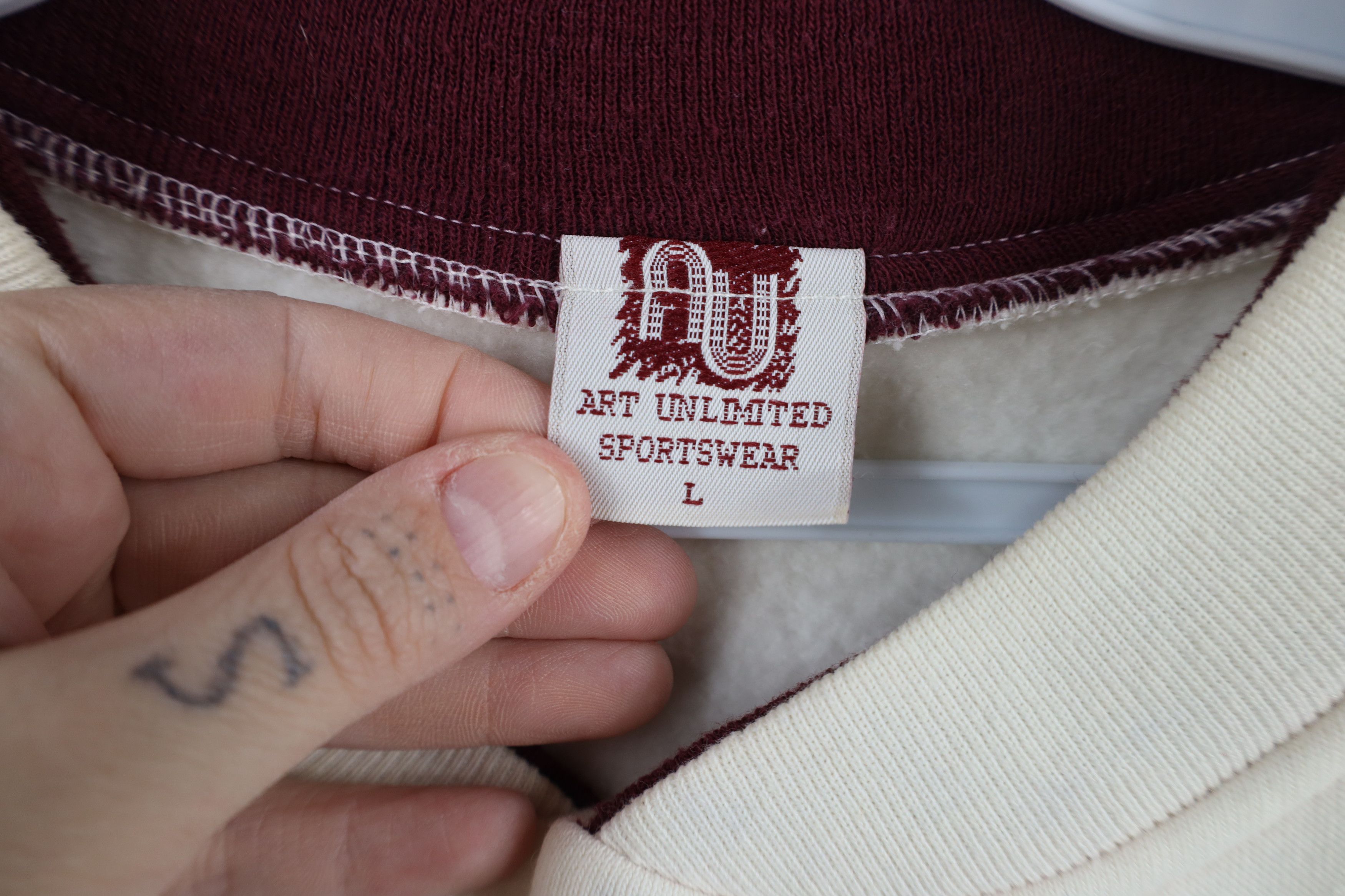 Vintage Vintage 90s Art Unlimited Over Print Cardigan Sweatshirt USA Size US L / EU 52-54 / 3 - 10 Thumbnail