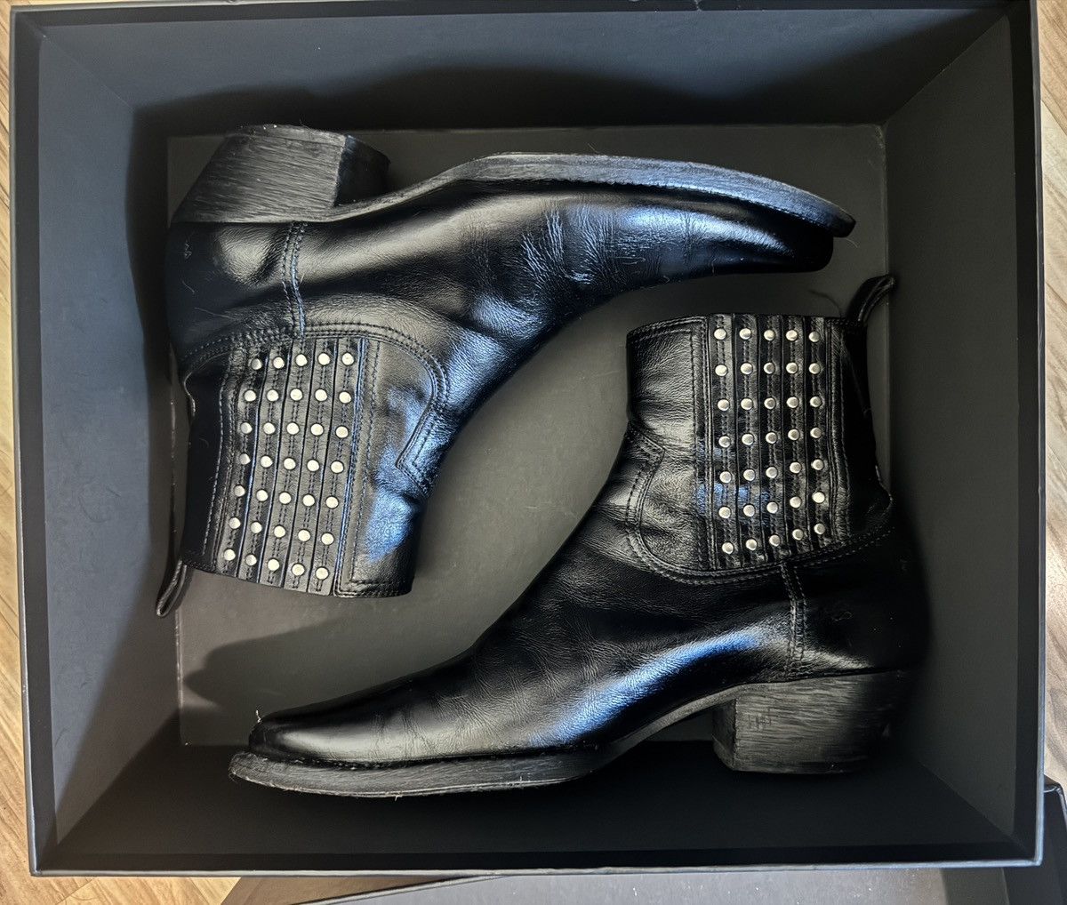Saint Laurent Paris Saint Laurent Lukas Boots | Grailed