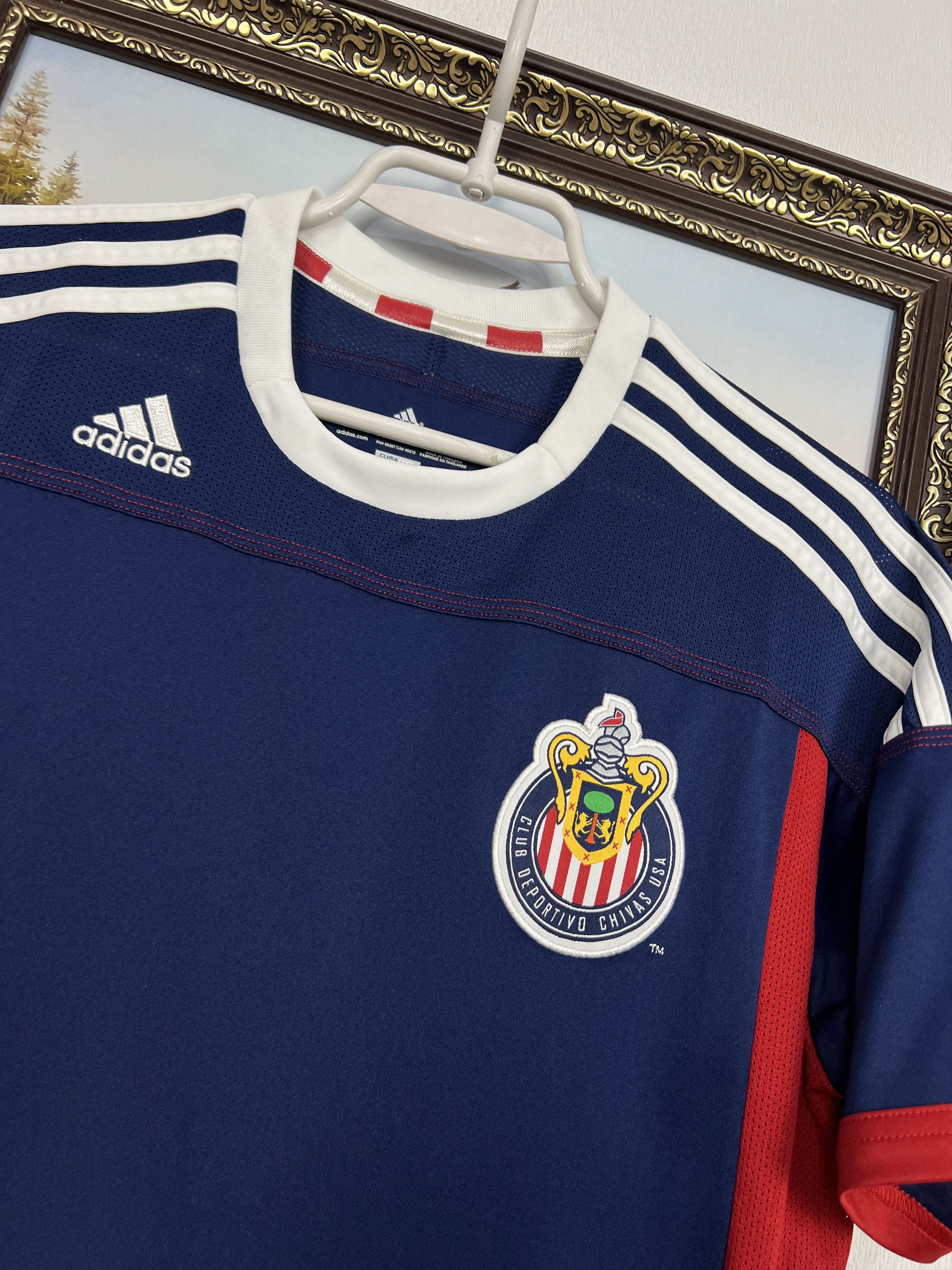 Adidas Chivas USA Away football shirt 2011 Soccer Jersey Trikot Size US XS / EU 42 / 0 - 3 Thumbnail