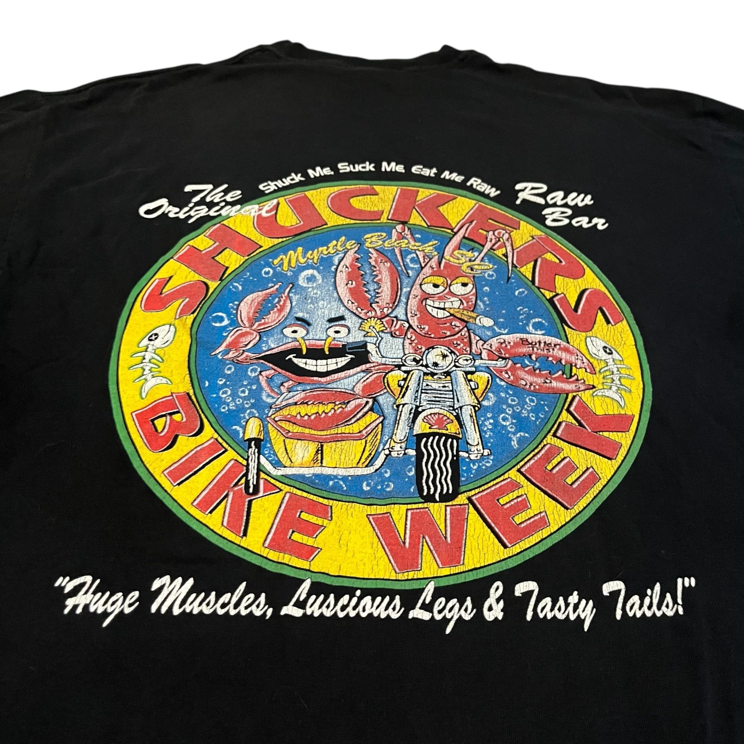Harley Davidson × Vintage VINTAGE Harley Davidson Fire Wolf Reworked T Shirt Size US L / EU 52-54 / 3 - 7 Thumbnail