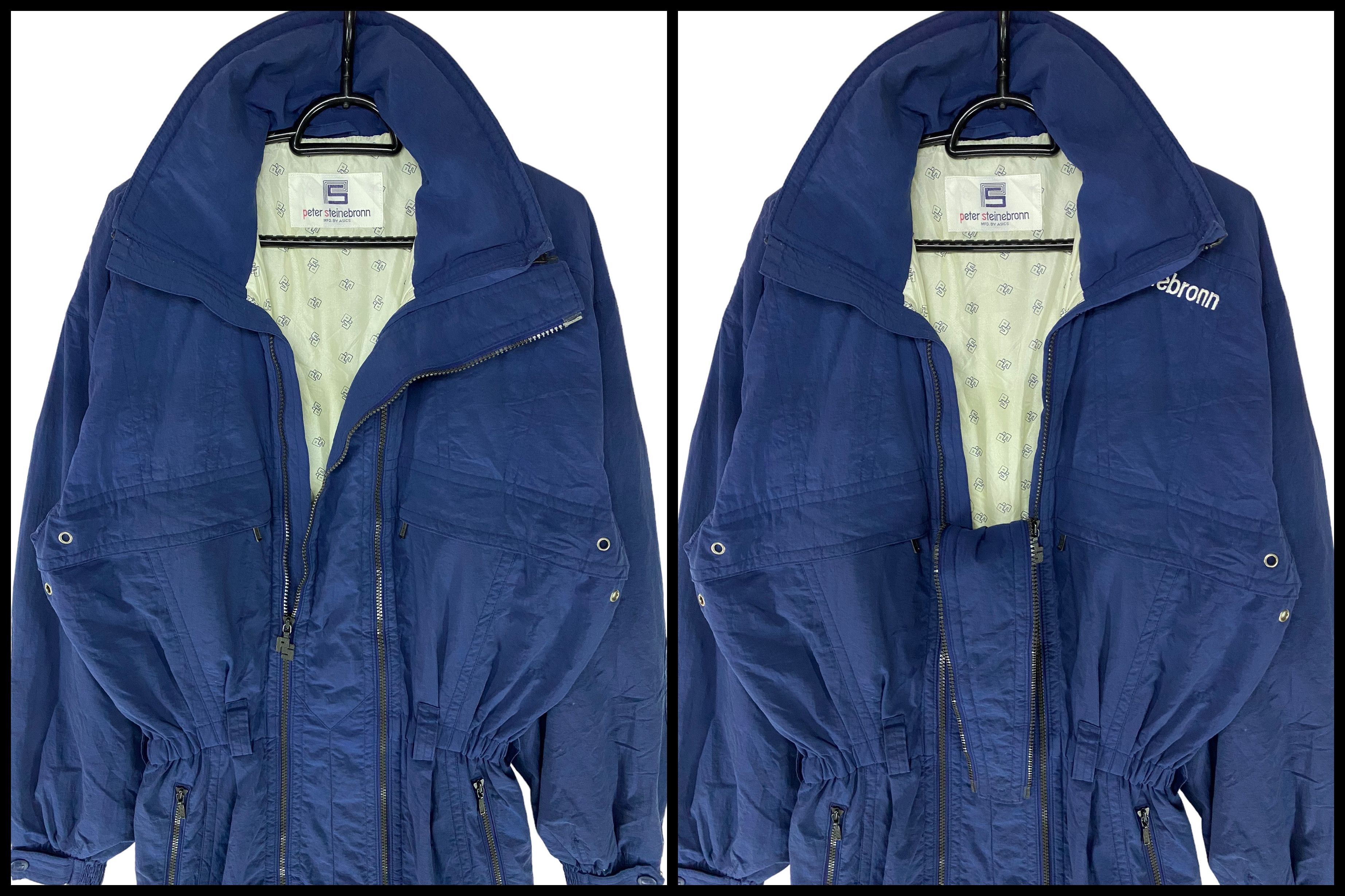 Designer 90s Peter Steinebronn double zip up parachute coverall Size US 33 - 6 Thumbnail