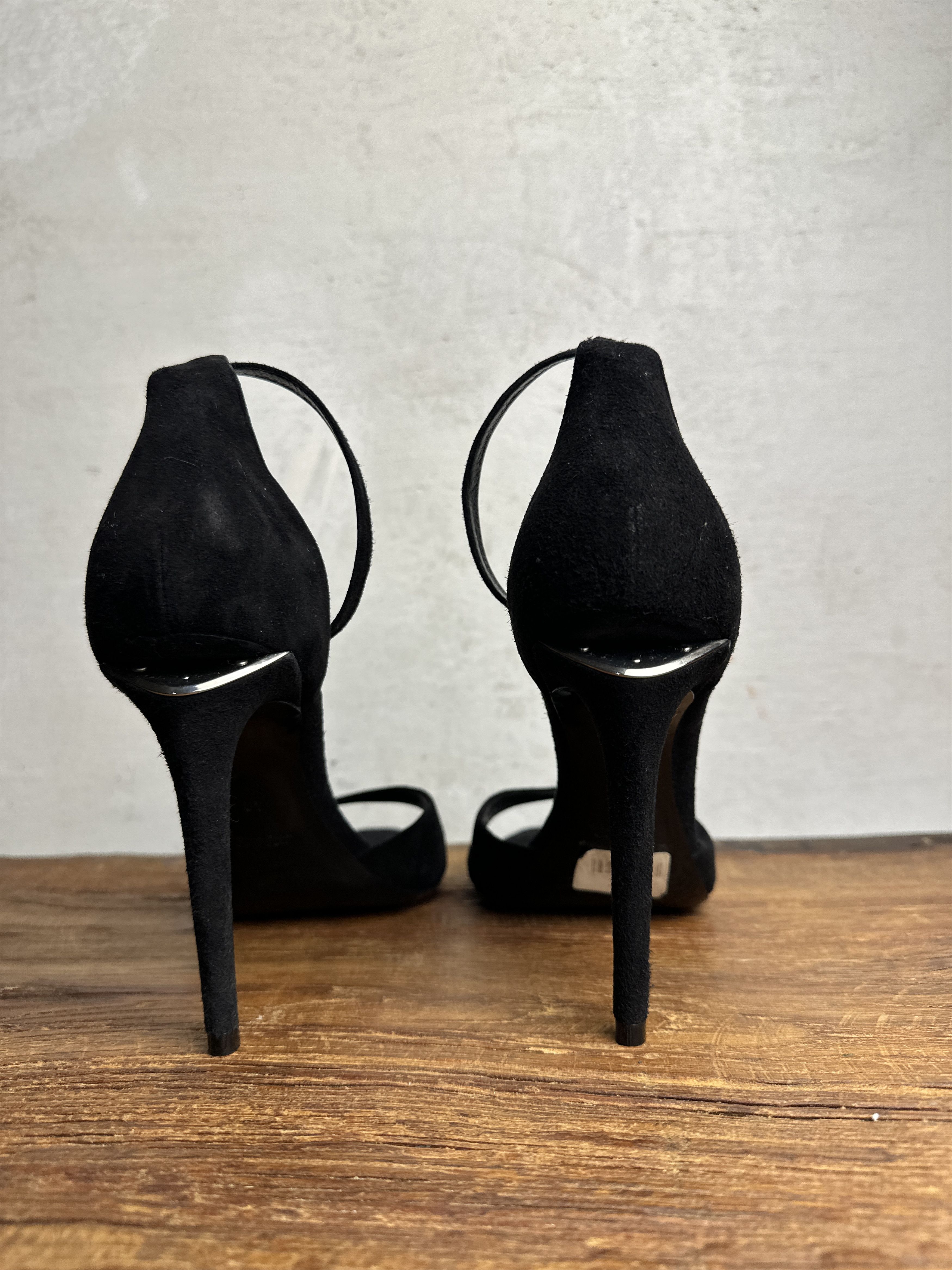 Alexander Wang Alexander Wang Black High Heeled Sandals Size US 10 / IT 40 - 6 Thumbnail