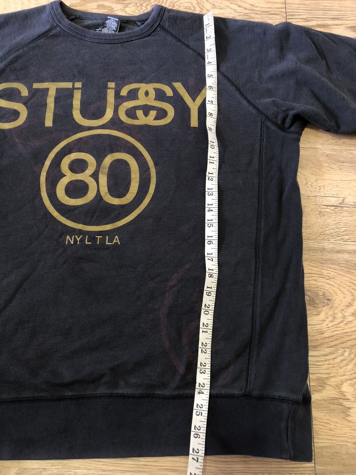 Stussy Stussy 80 faded sweatshirt Size US M / EU 48-50 / 2 - 10 Thumbnail