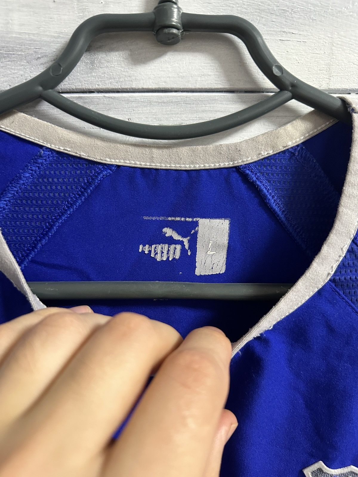 Puma Rare Vintage Puma Everton 02-03’e Soccer Jersey Football Size US L / EU 52-54 / 3 - 9 Thumbnail