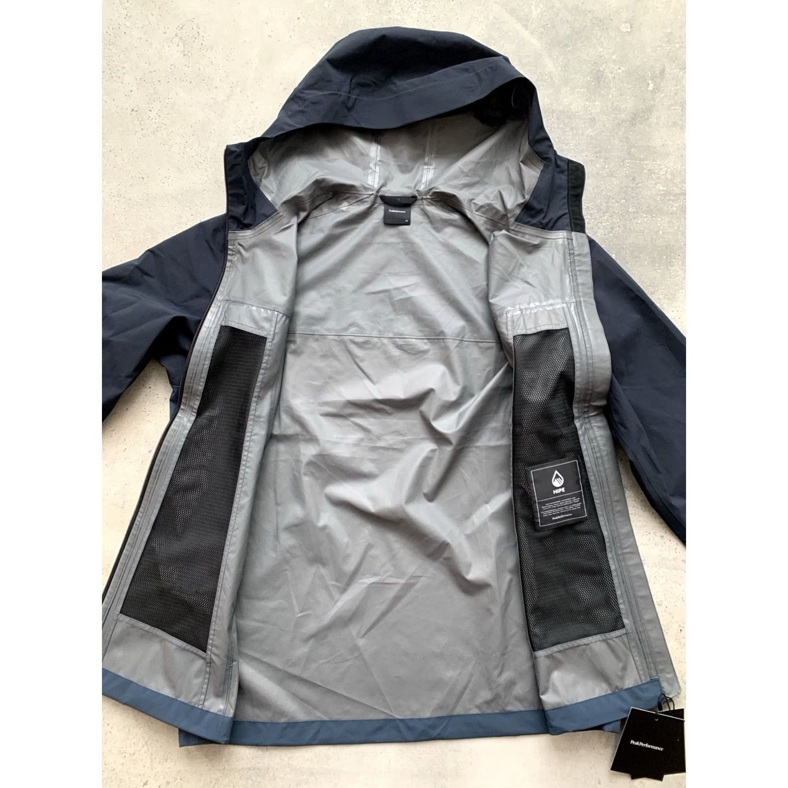 Peak Performance PEAK PERFORMANCE Windbreaker JACKET Men XL Outdoor Hiking Walking Multicolor Full Zip XS? Size US XL / EU 56 / 4 - 5 Thumbnail