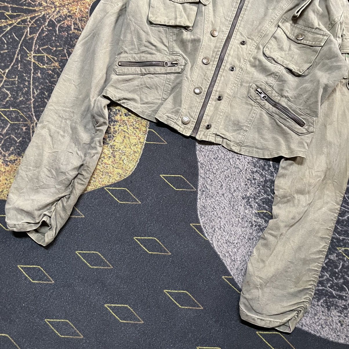 Japanese Brand × Le Grande Bleu (L.G.B.) 💥OFFER NOW💥- Y2k Only Jeans Cropped Jacket Punk Style Size S / US 4 / IT 40 - 4 Thumbnail