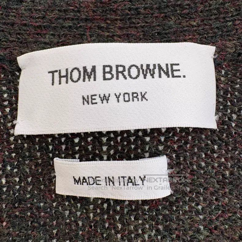 Thom Browne Thom Browne Gray Wool Cardigan Size US XS / EU 42 / 0 - 7 Thumbnail