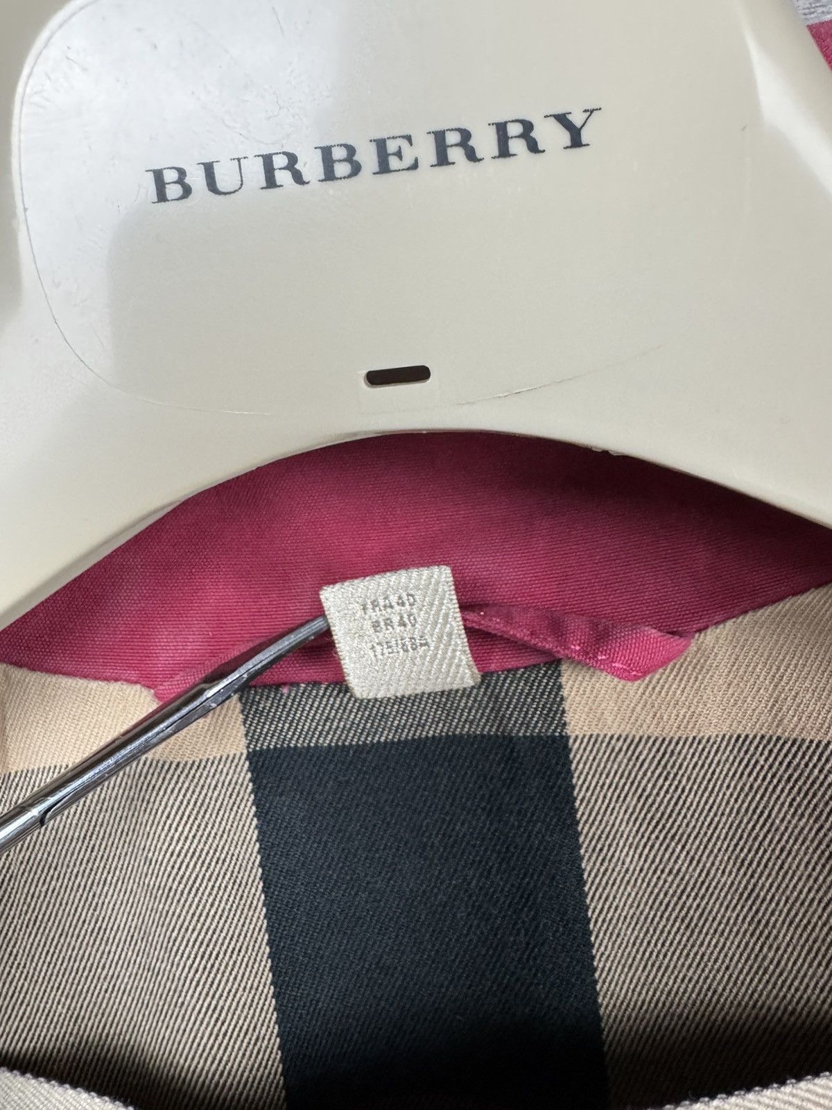Burberry Burberry Brit Trench Vintage coat with checkered lining Size M / US 6-8 / IT 42-44 - 5 Thumbnail