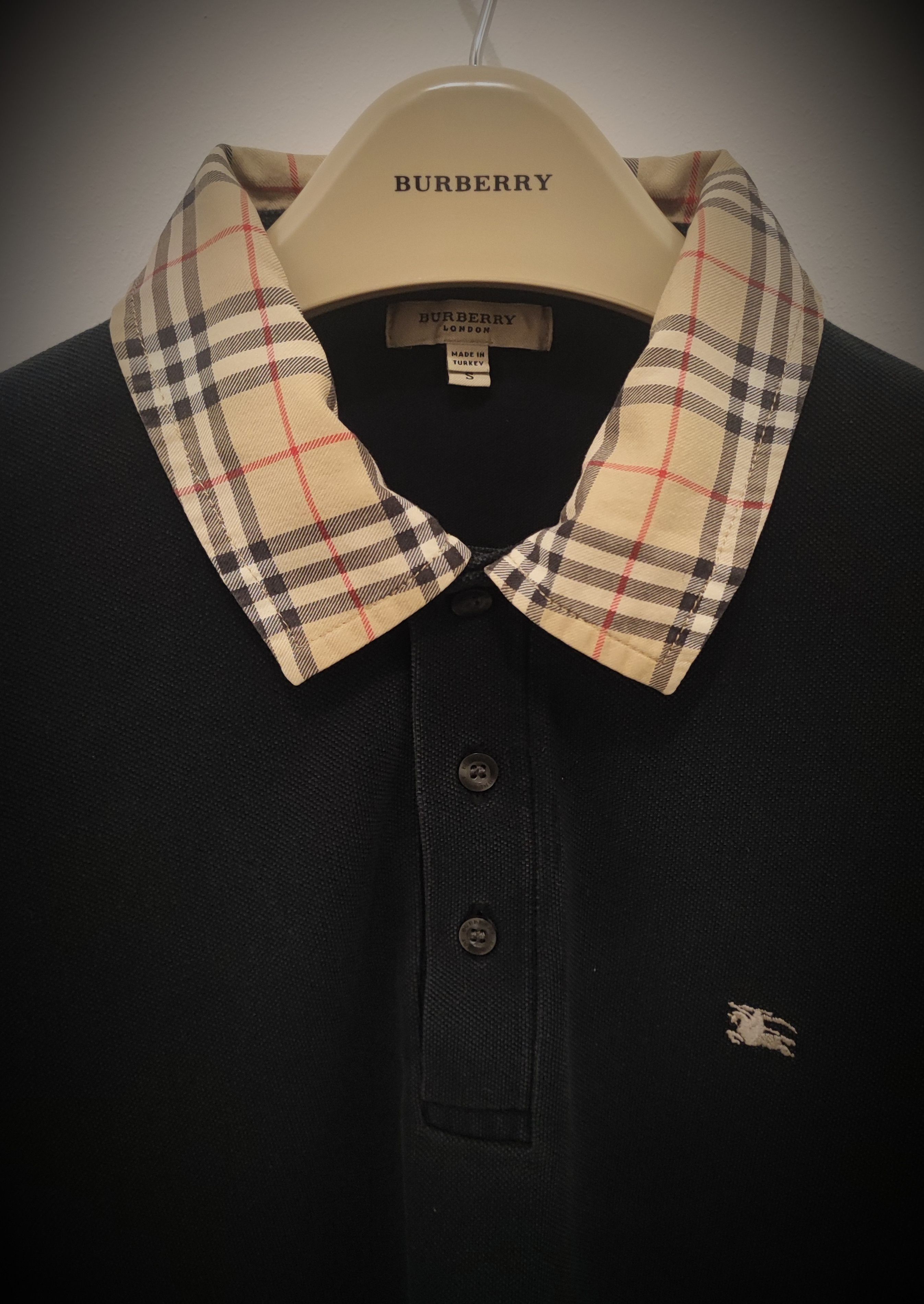 Burberry Burberry Polo S black Size US S / EU 44-46 / 1 - 1 Thumbnail